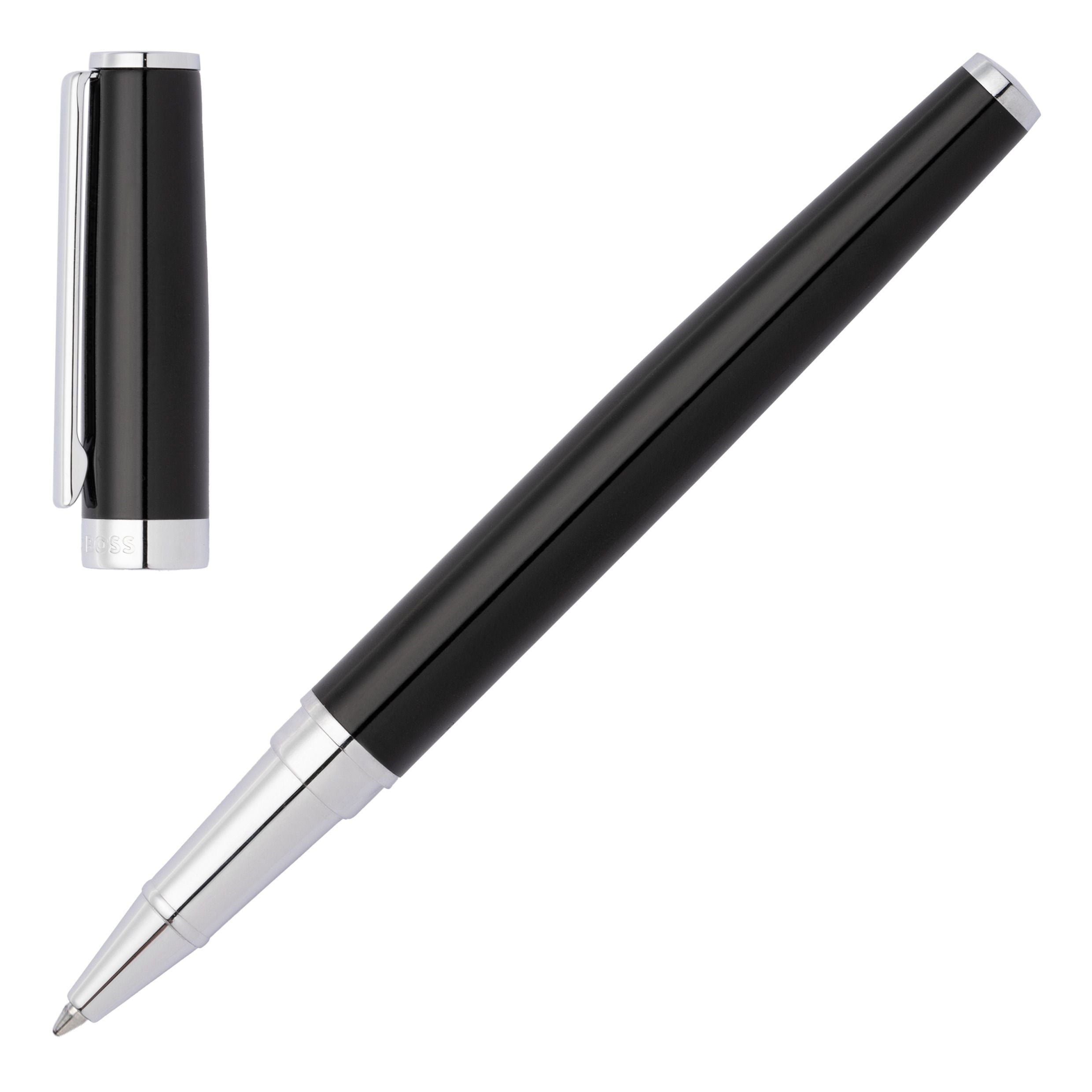 HUGO BOSS HSN2545A-Rollerball pen Gear Icon Black
