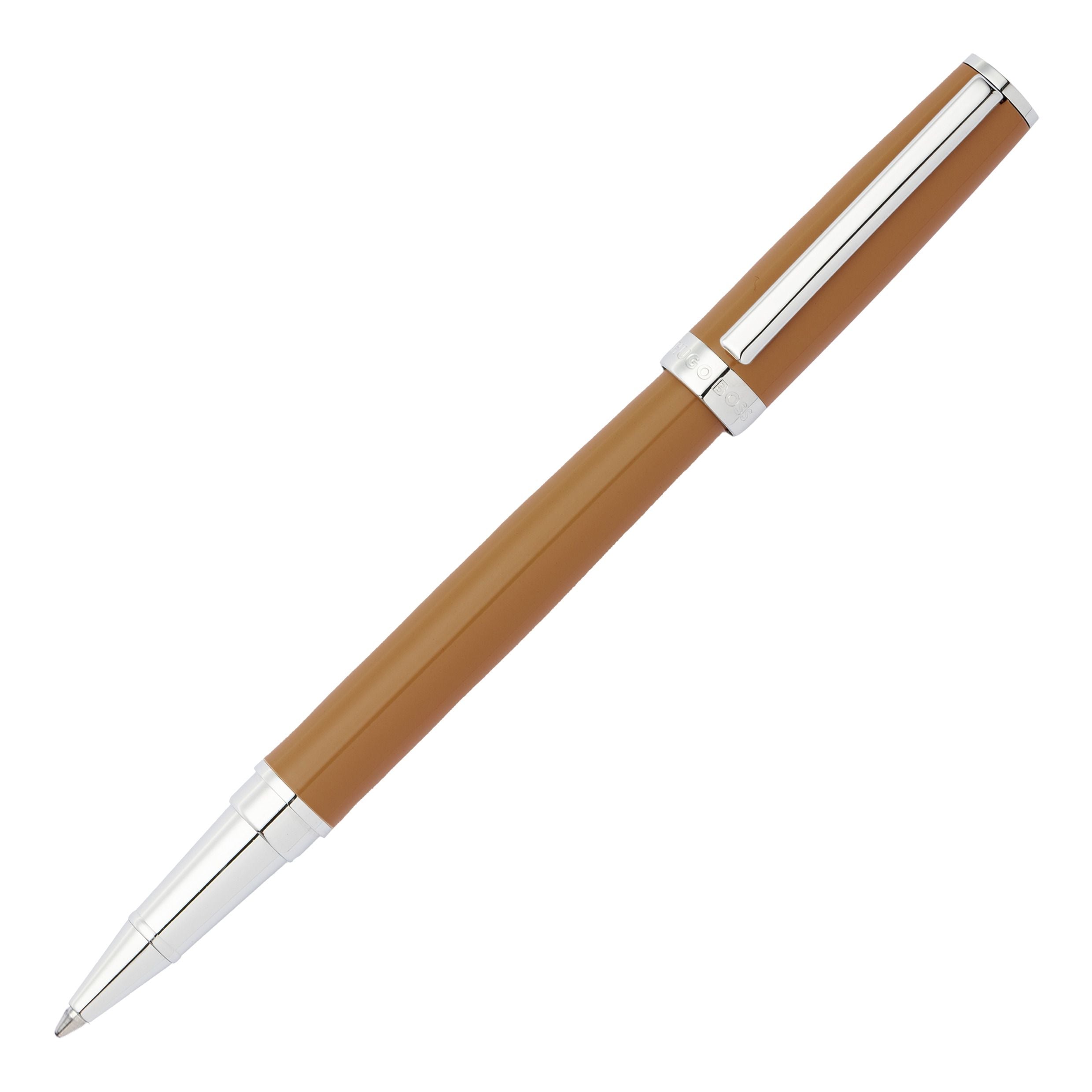 HUGO BOSS HSN2545Z-Rollerball pen Gear Icon Camel