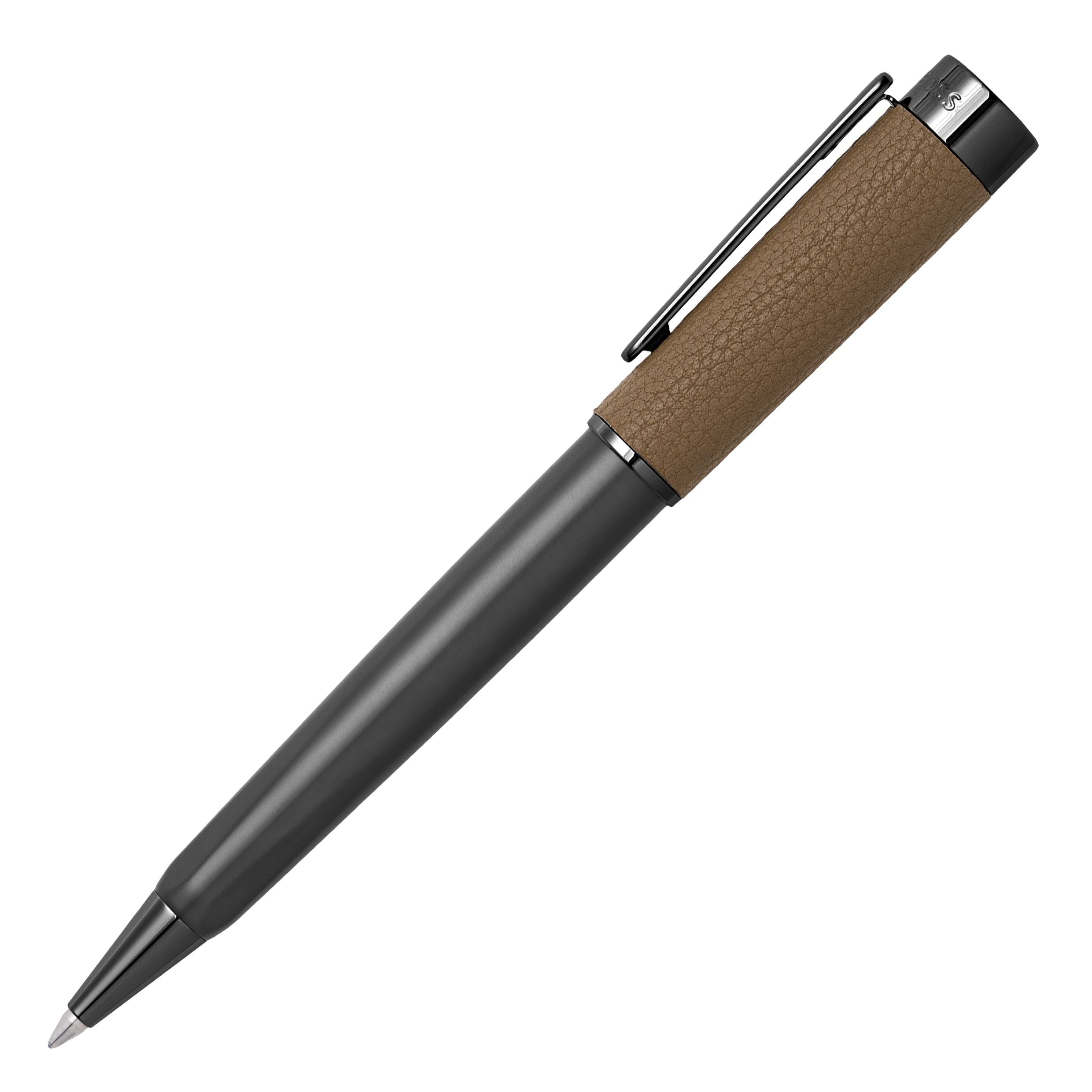 HUGO BOSS Ballpoint pen Corium Camel | HSU3894X