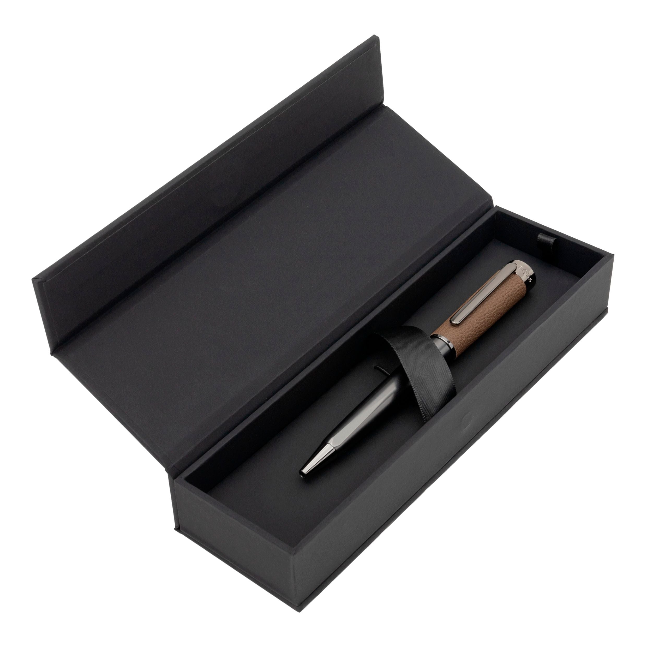 HUGO BOSS Rollerball Pen Corium Camel | HSU3895X