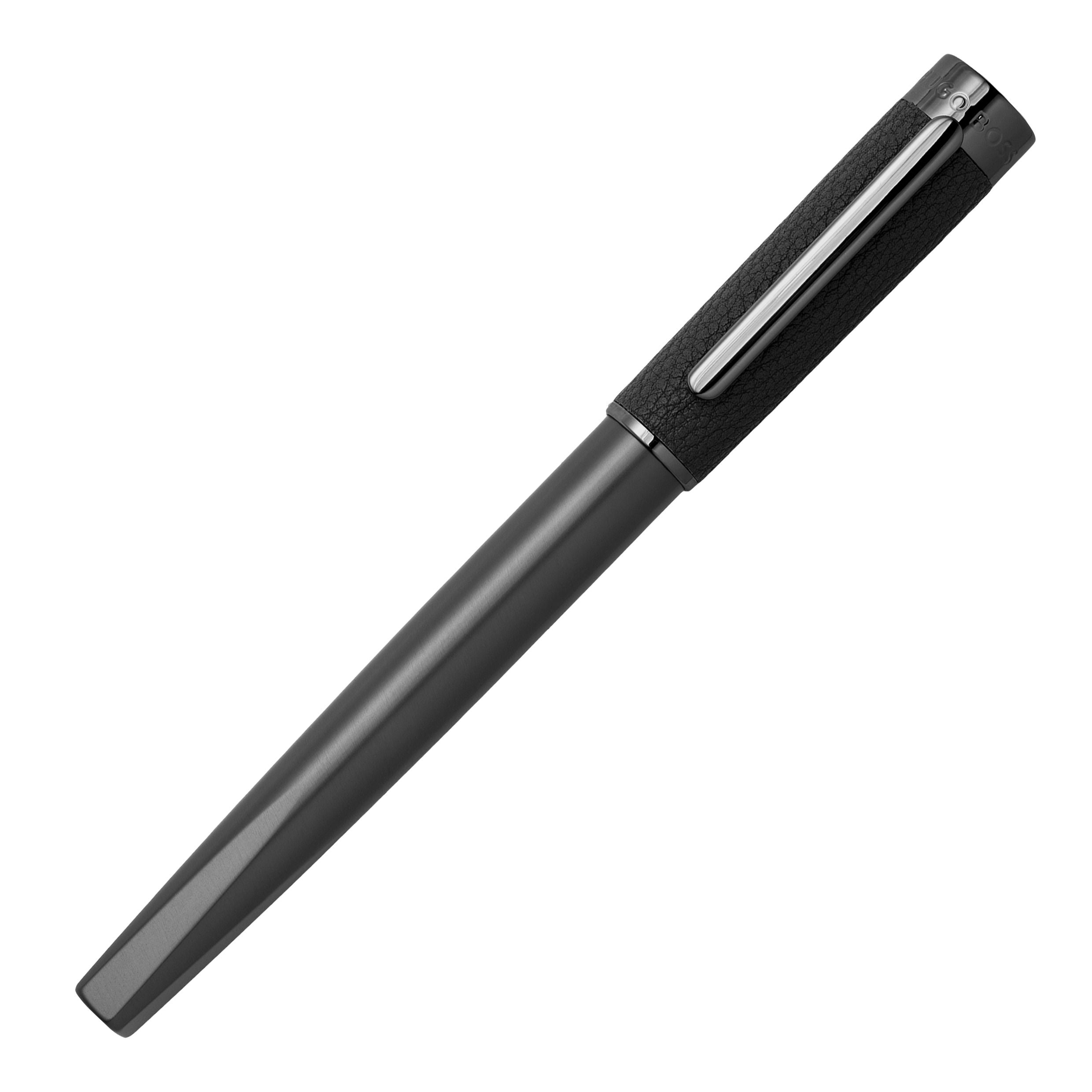 HUGO BOSS Rollerball Pen Corium Black | HSU3895A