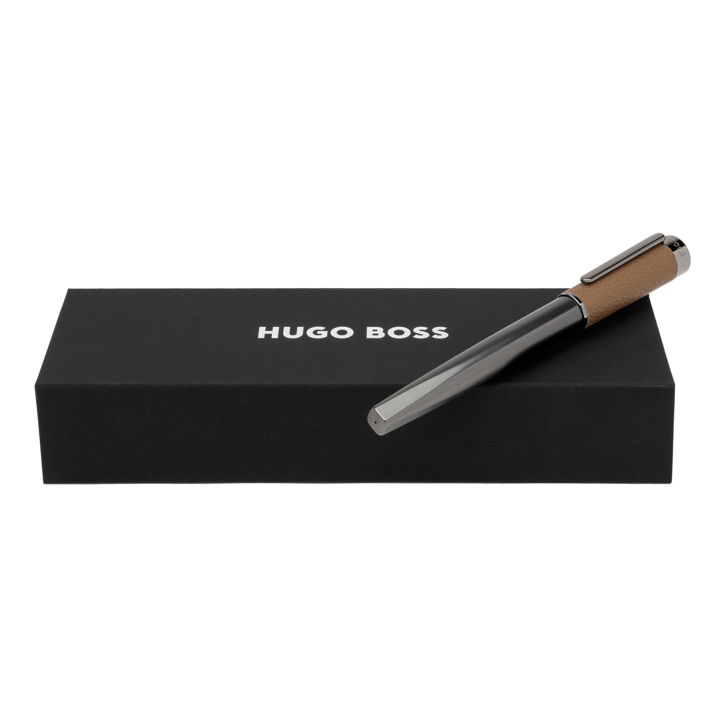HUGO BOSS Rollerball Pen Corium Camel | HSU3895X