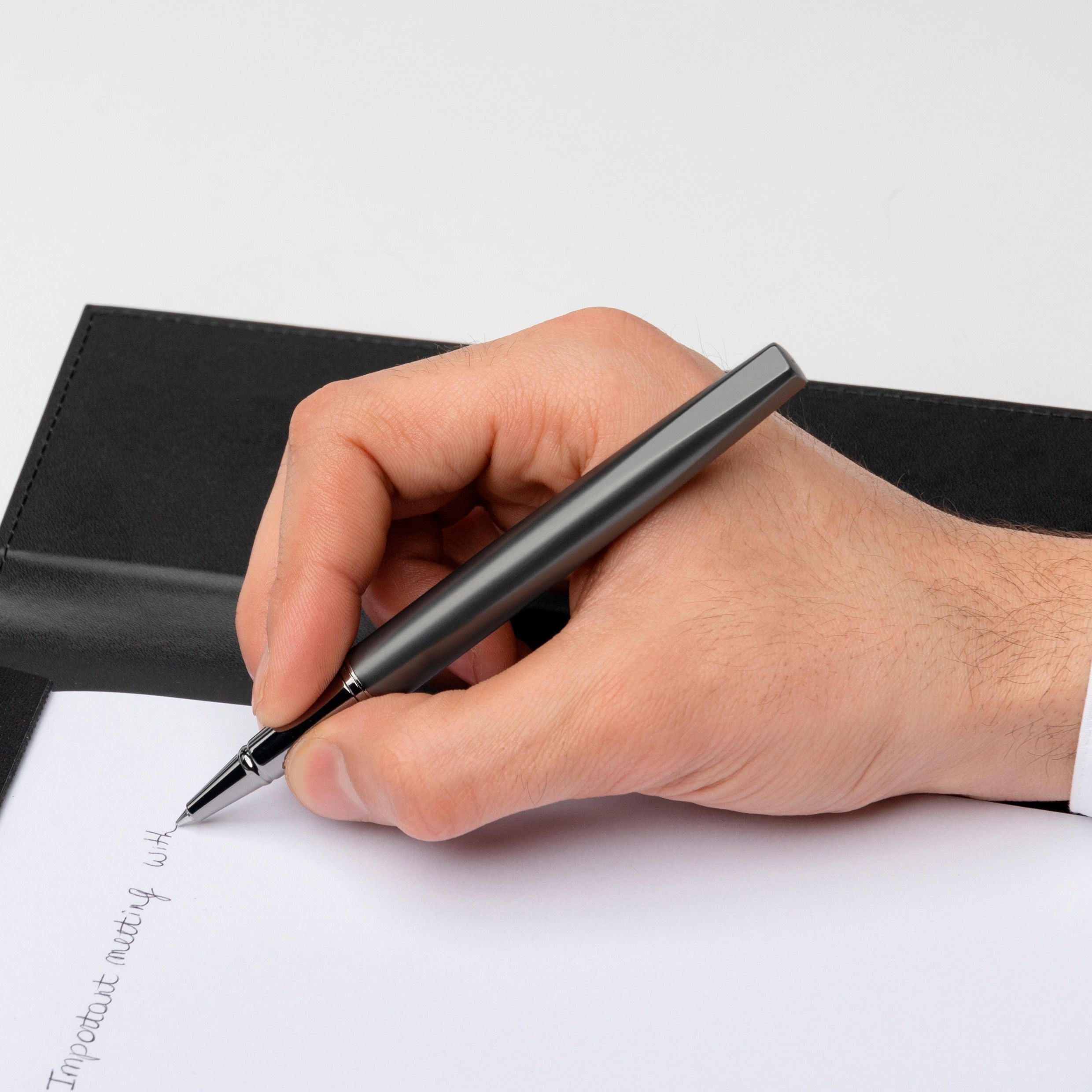 HUGO BOSS Rollerball Pen Corium Camel | HSU3895X