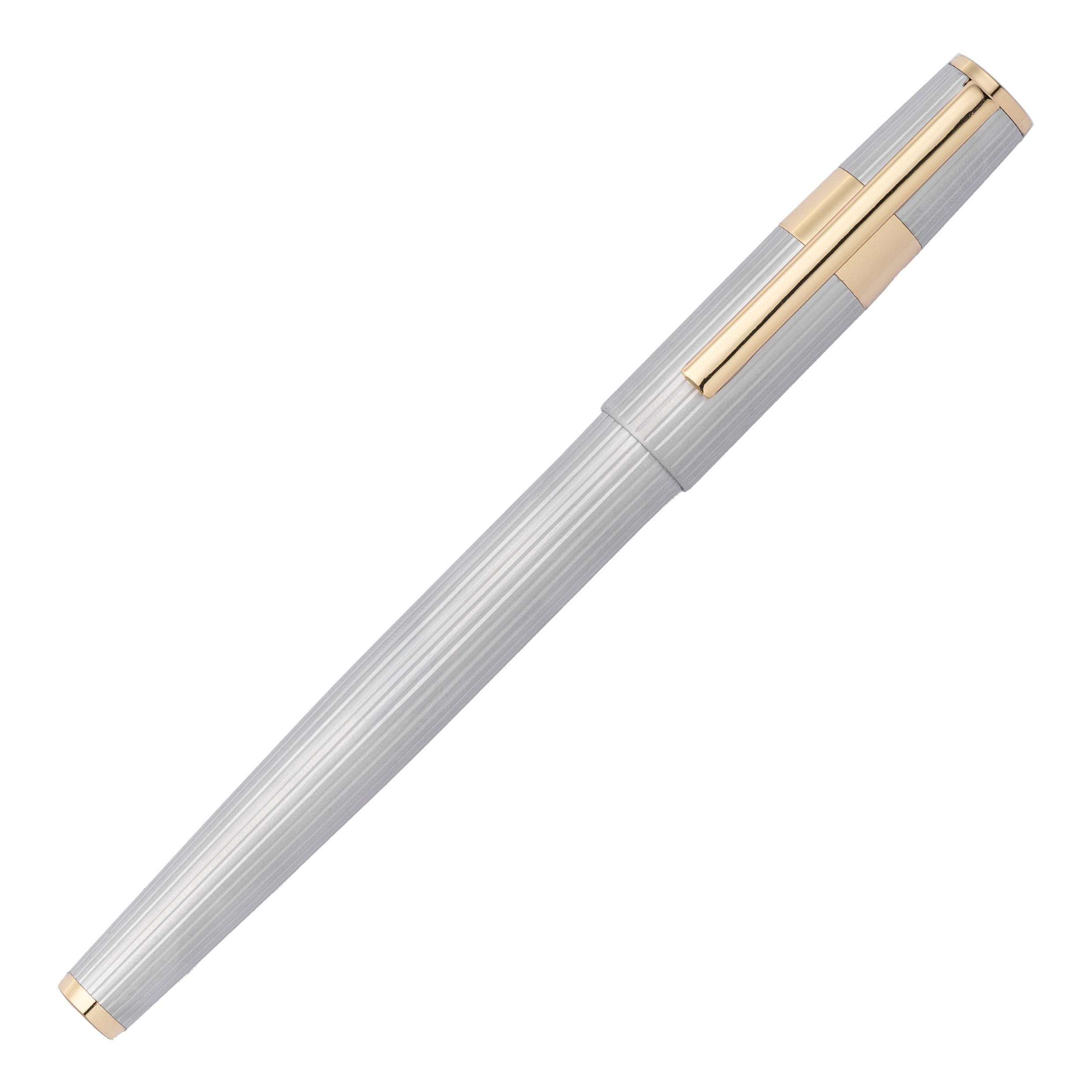 HUGO BOSS HSV2852B-Fountain pen Gear Pinstripe Silver / Gold