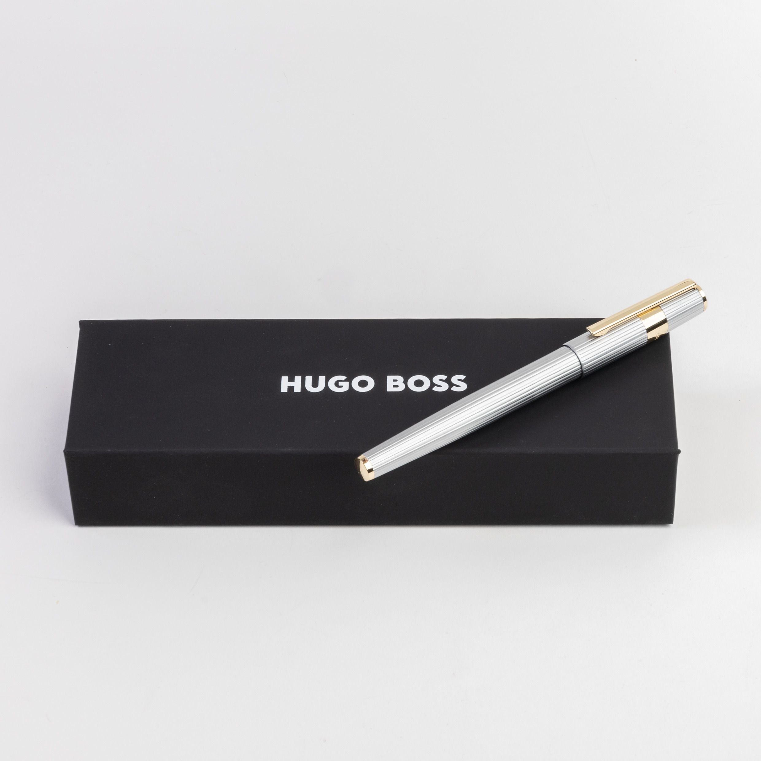 HUGO BOSS HSV2852B-Fountain pen Gear Pinstripe Silver / Gold