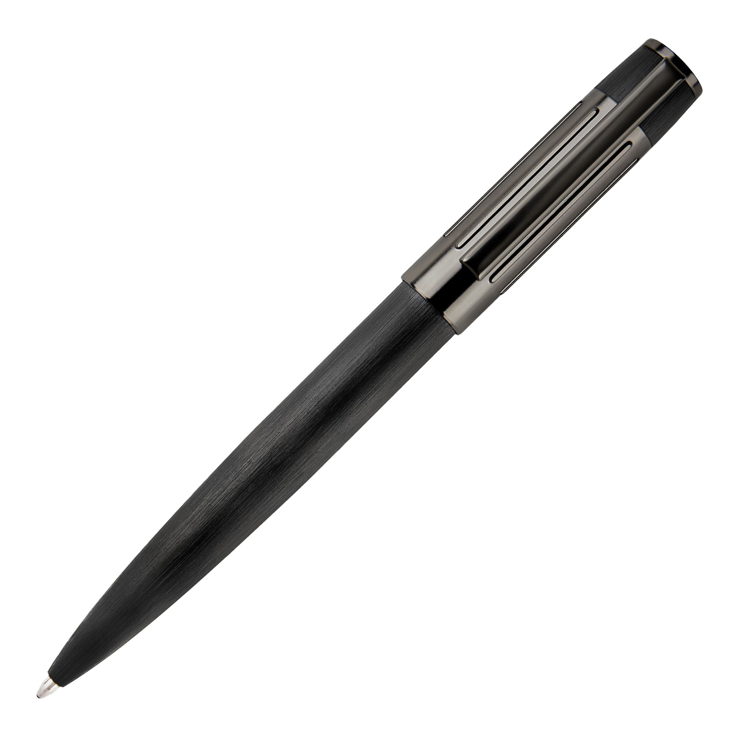 HUGO BOSS Ballpoint pen Gear Ribs Black | HSV3064A
