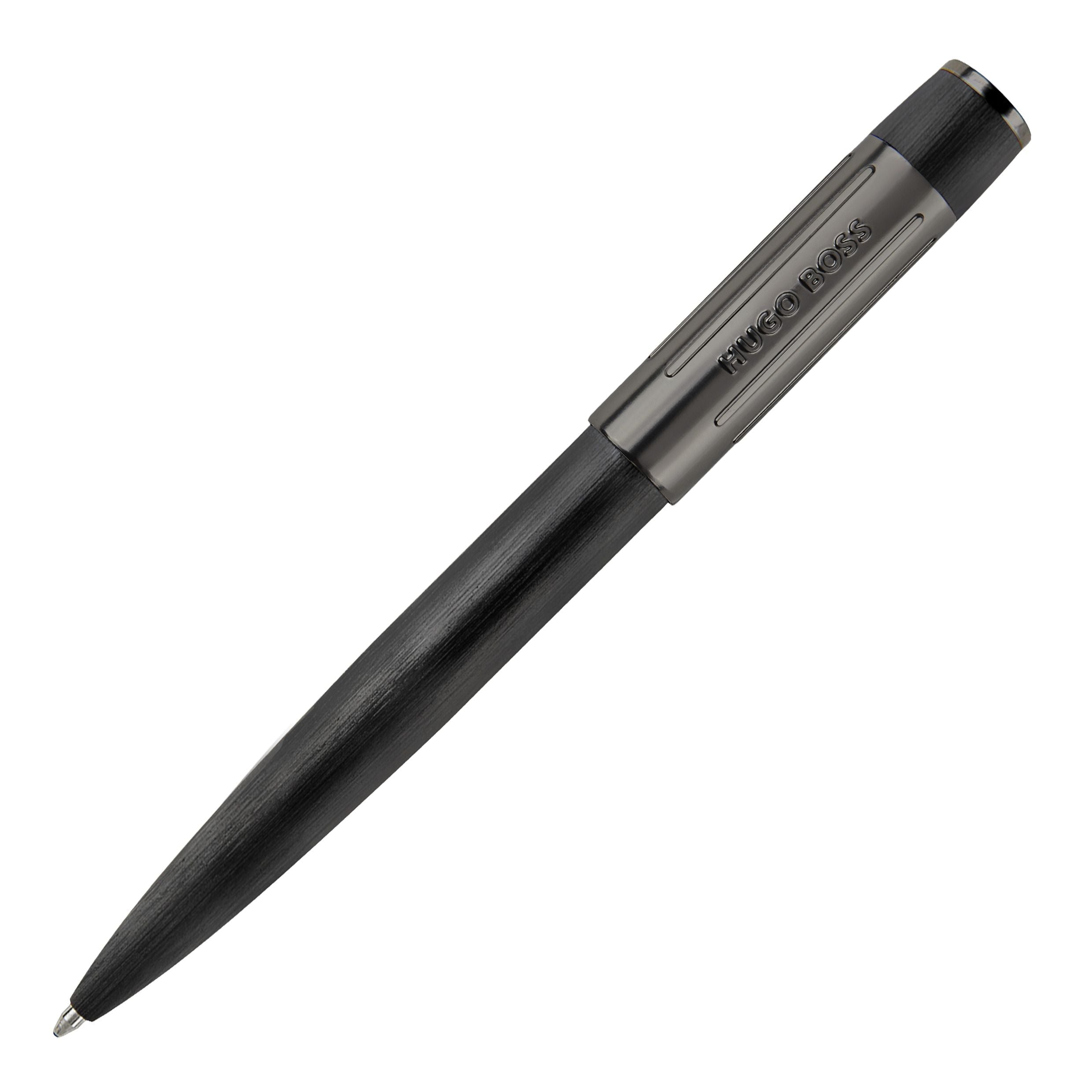 HUGO BOSS Ballpoint pen Gear Ribs Black | HSV3064A