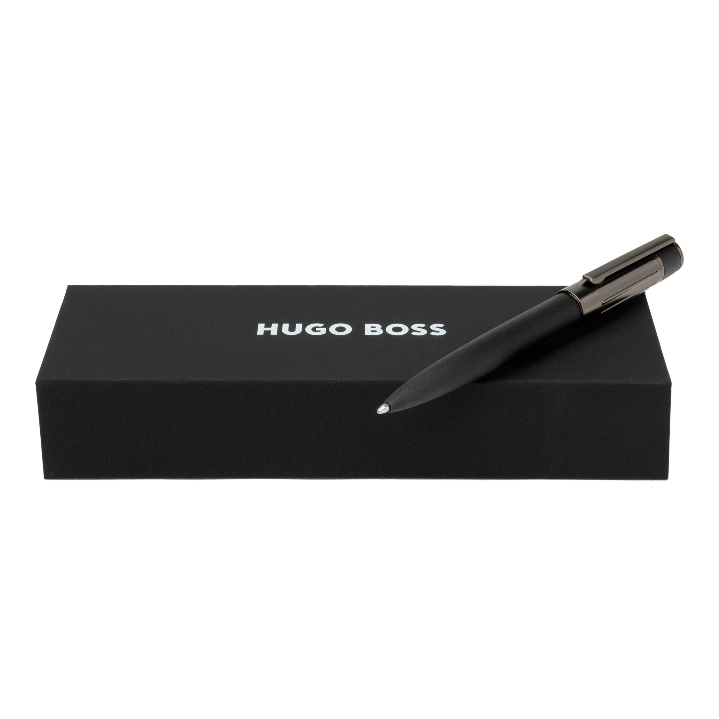 HUGO BOSS Ballpoint pen Gear Ribs Black | HSV3064A