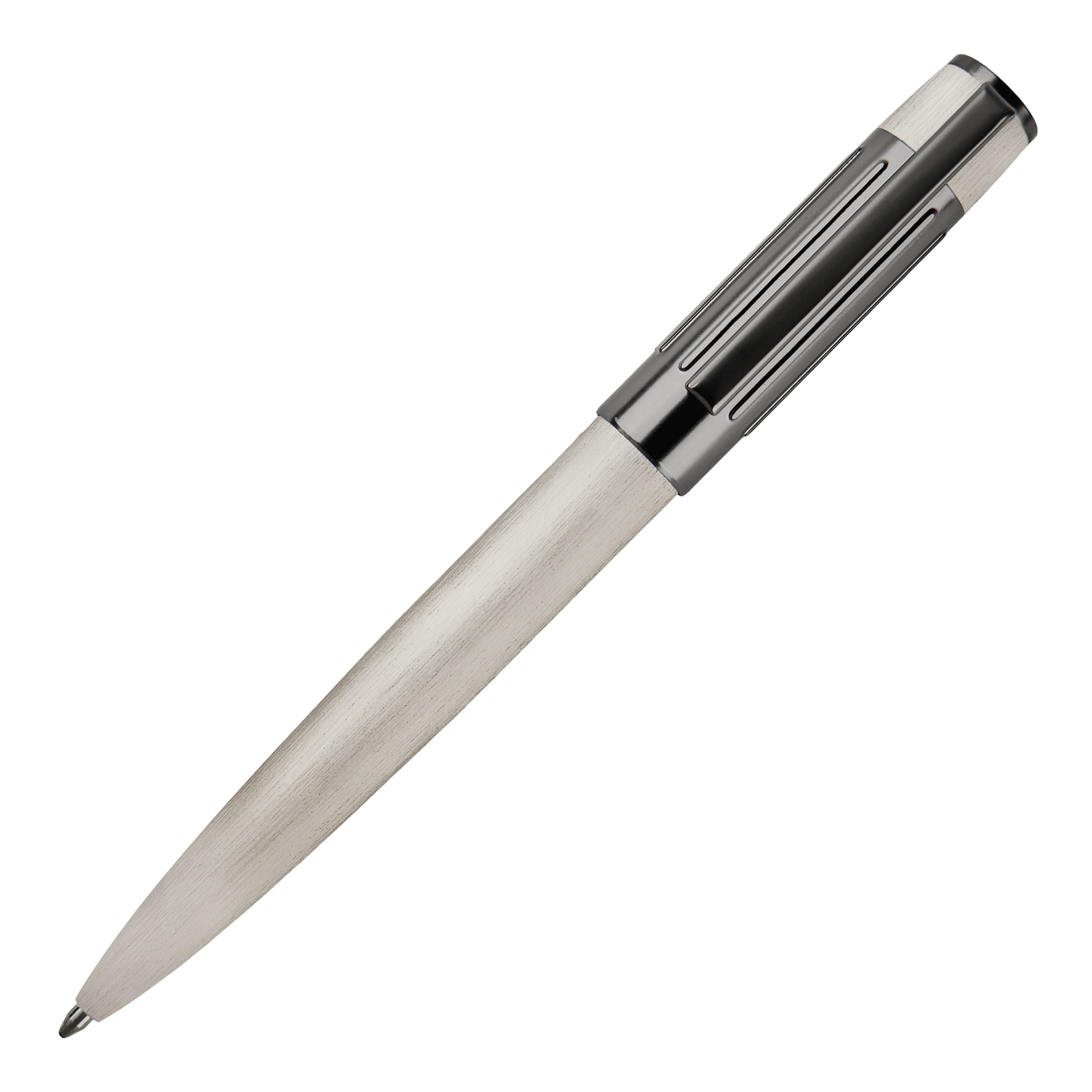 HUGO BOSS Ballpoint pen Gear Ribs Chrome | HSV3064B
