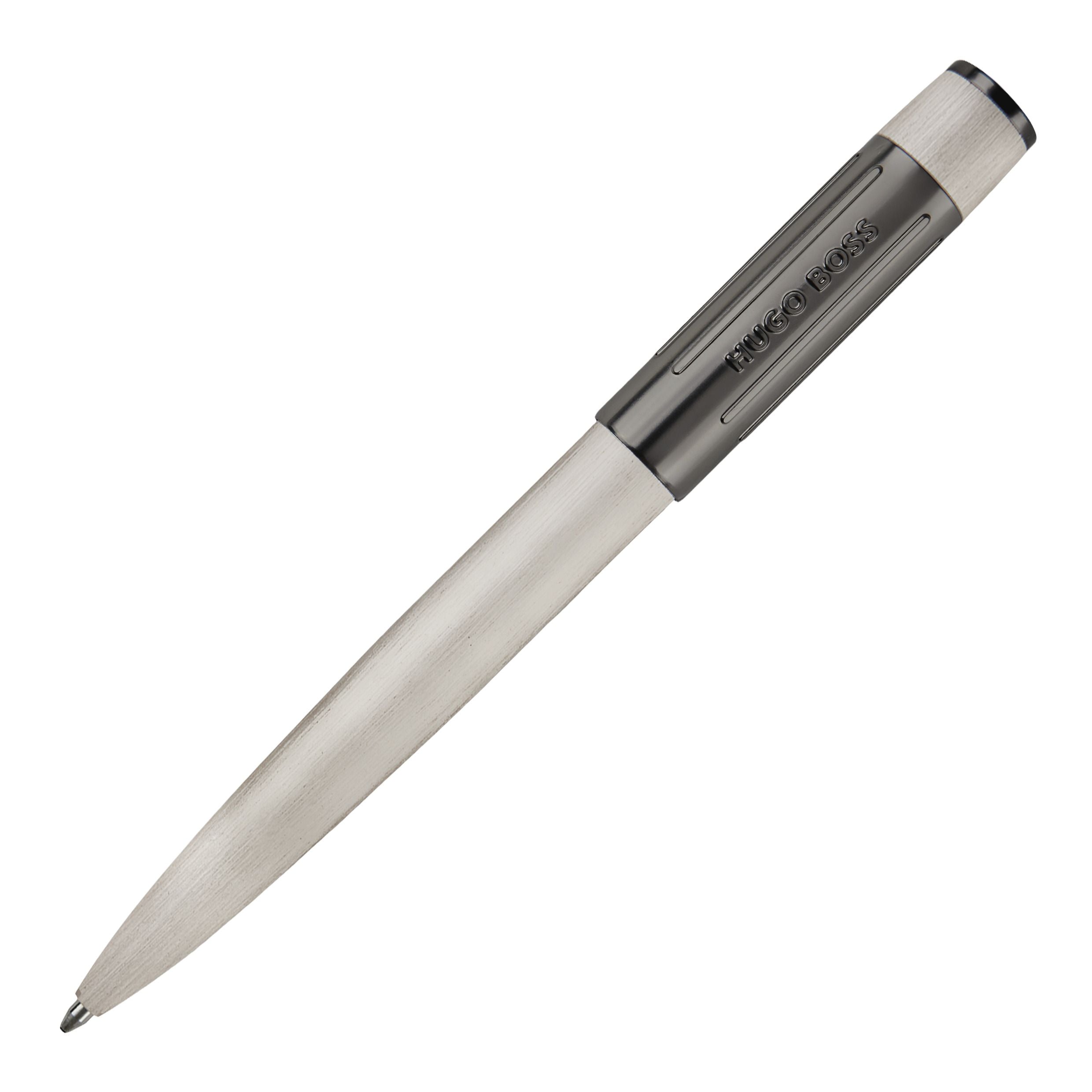 HUGO BOSS Ballpoint pen Gear Ribs Chrome | HSV3064B