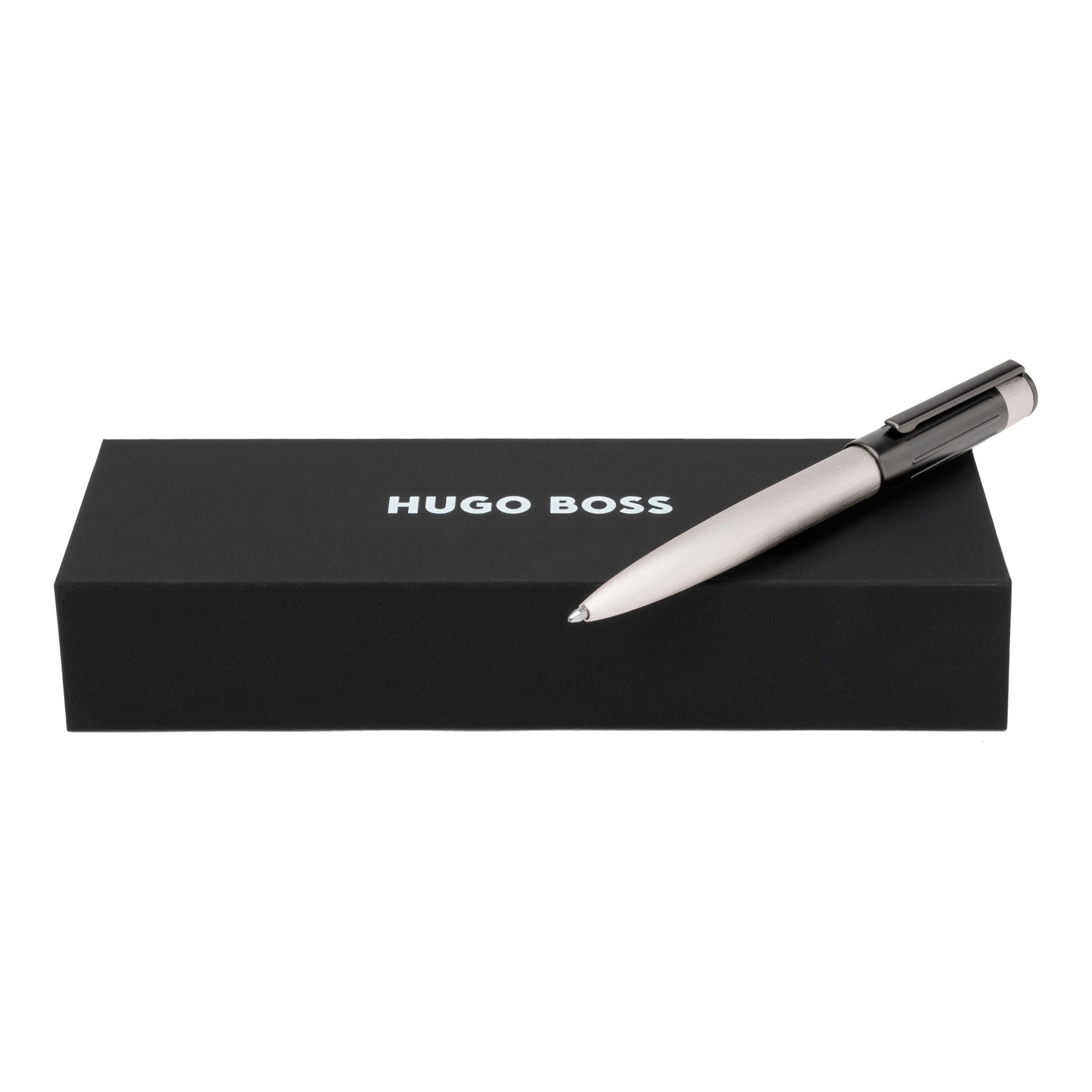 HUGO BOSS Ballpoint pen Gear Ribs Chrome | HSV3064B