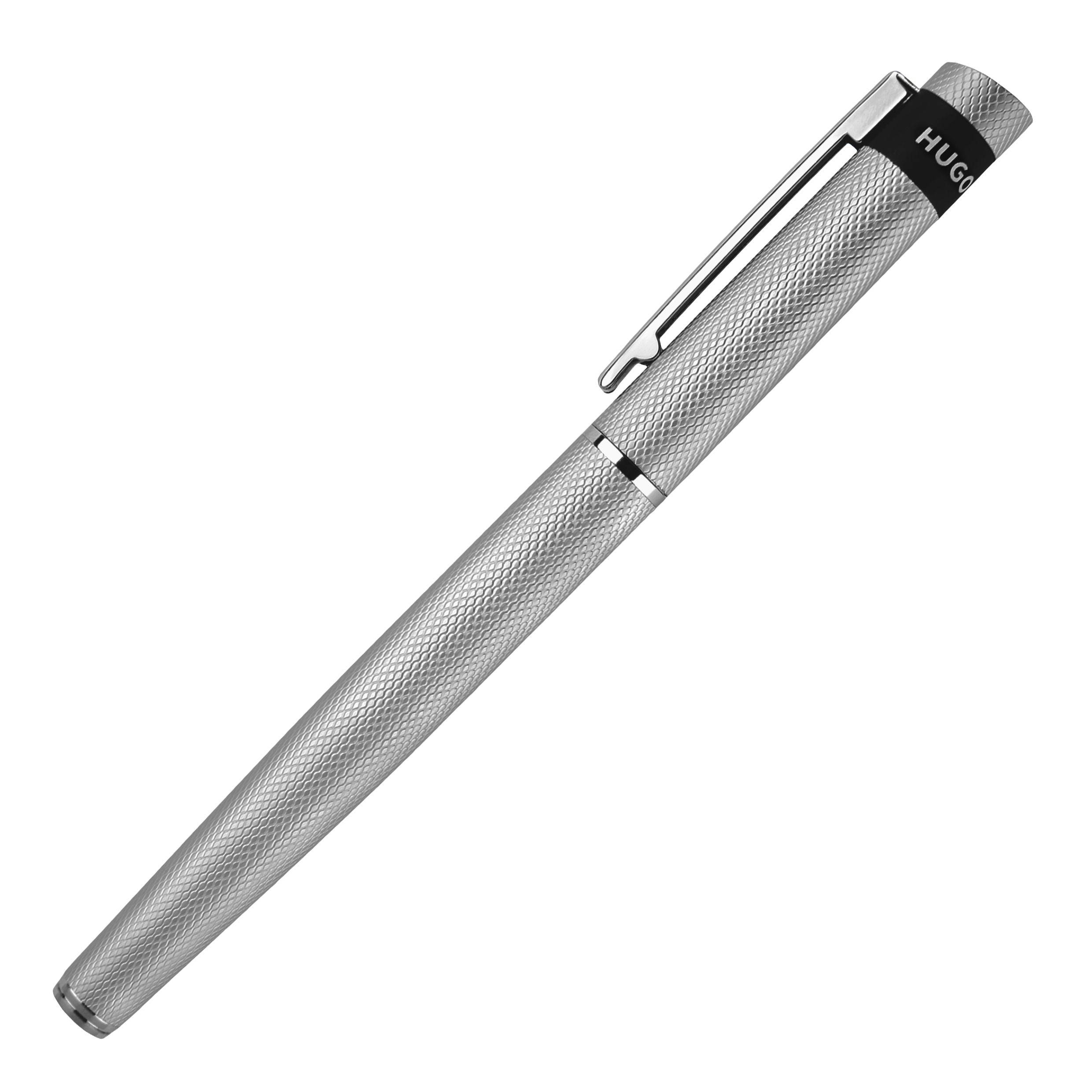 HUGO BOSS HSW3672B-Fountain pen Loop Diamond Chrome