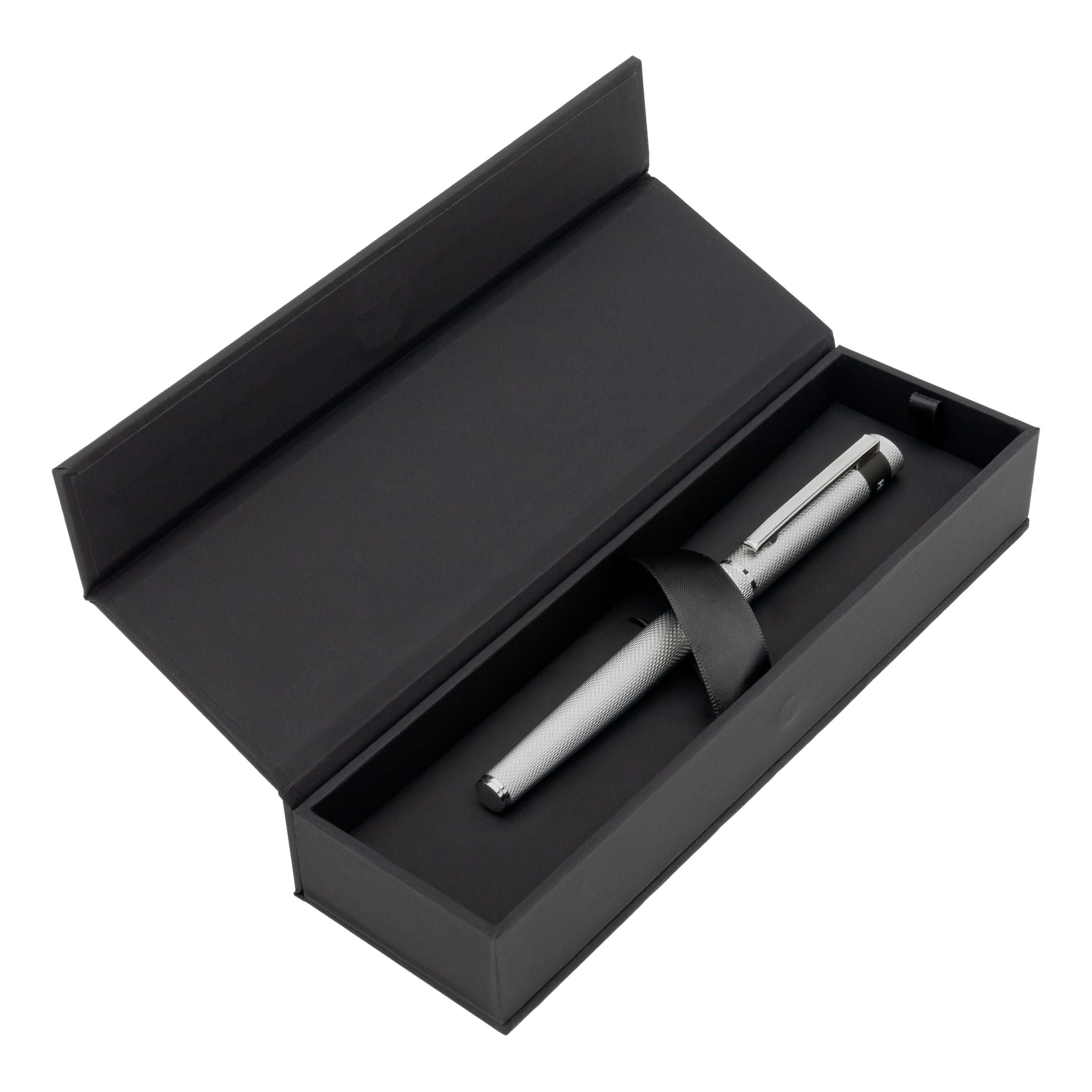 HUGO BOSS HSW3675B-Rollerball pen Loop Diamond Chrome