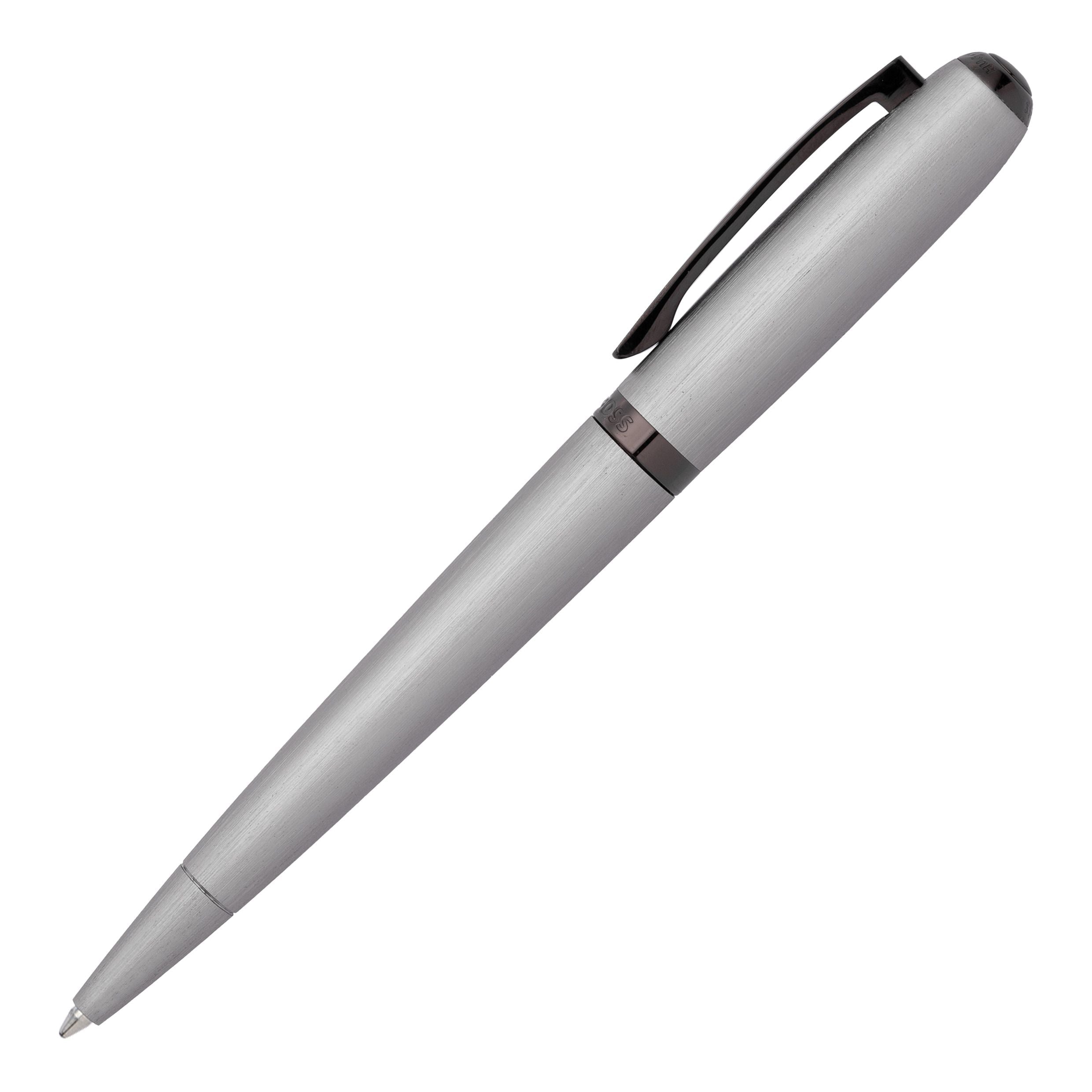 HUGO BOSS HSY2434B-Ballpoint pen Contour Brushed Chrome