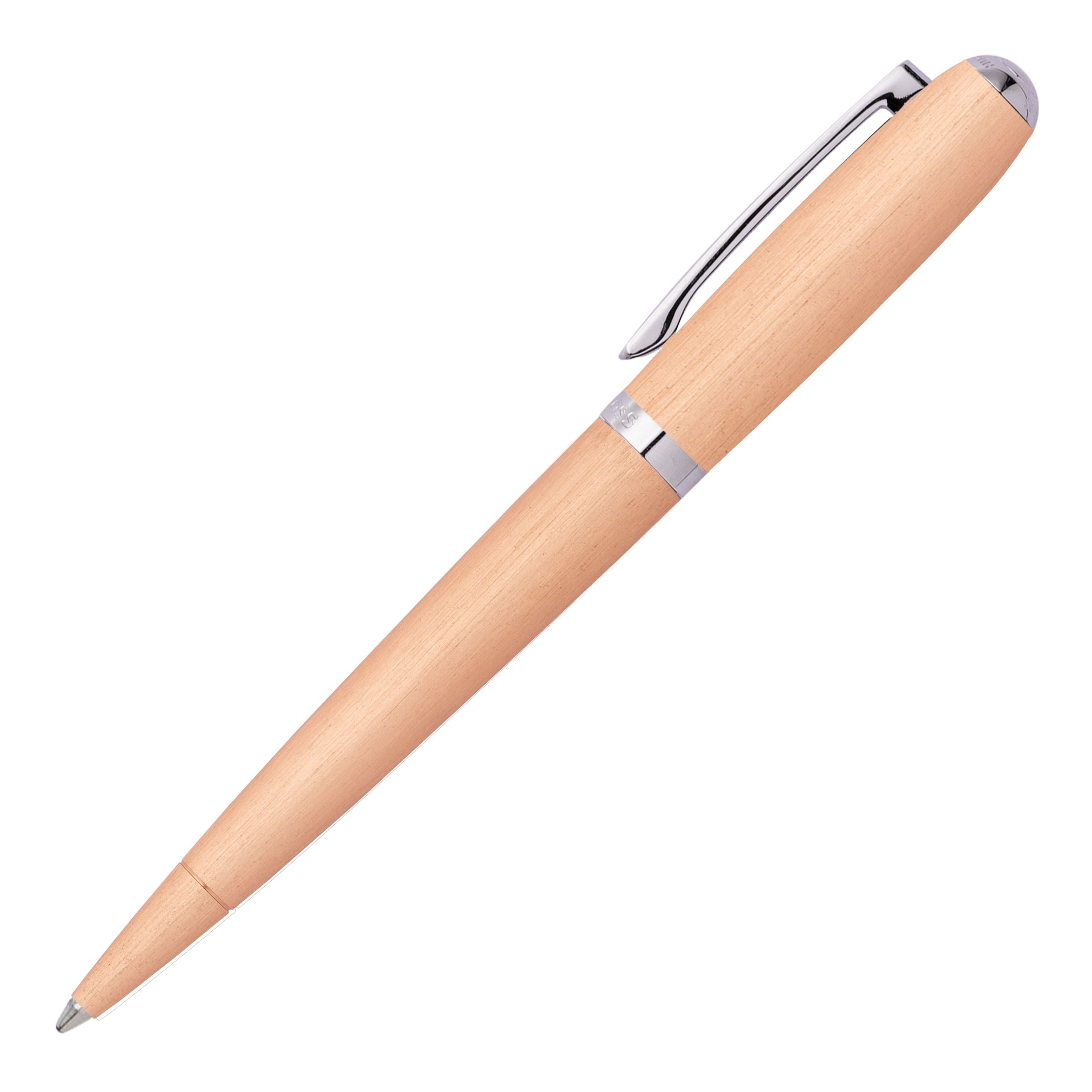 HUGO BOSS HSY2434E-Ballpoint pen Contour Brushed Champagne