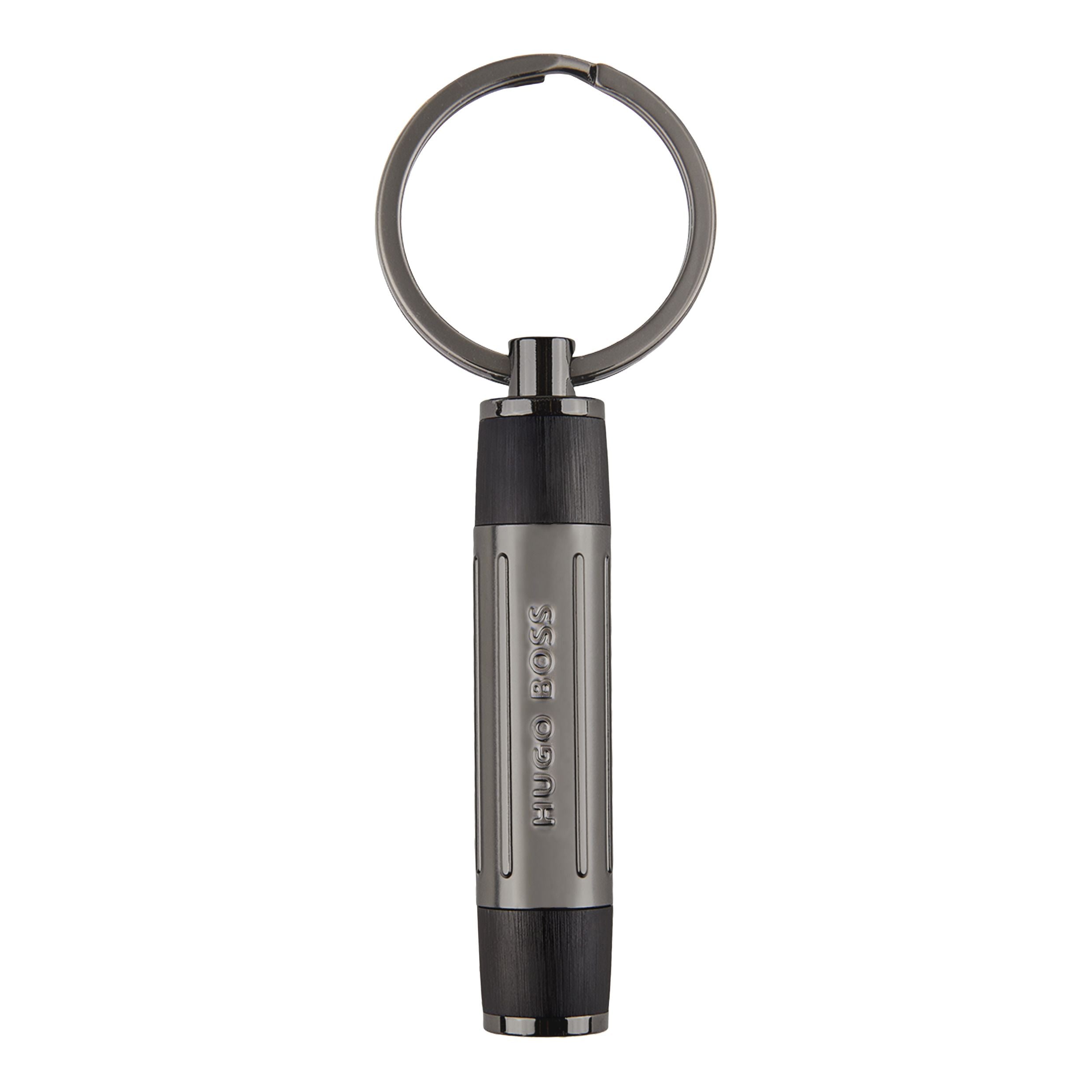 HUGO BOSS HAK306A-Key ring Gear Ribs Black
