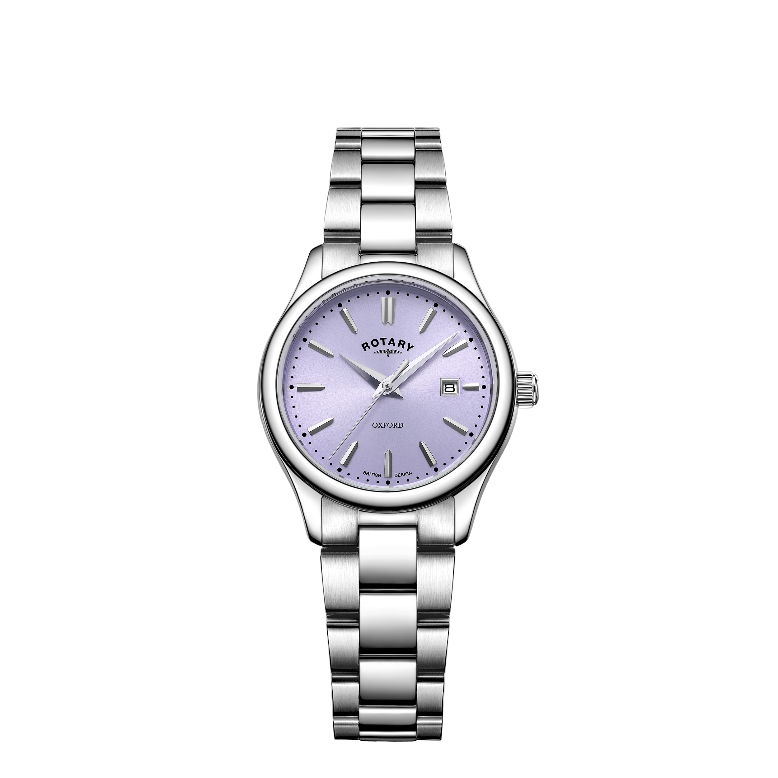 Rotary Contemporary Sunray Dial and Steel Bracelet 32mm Women's Watch | LB05092/75