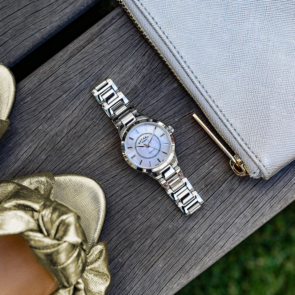 Rotary Contemporary Crystal Set Women's Watch | LB05375/07