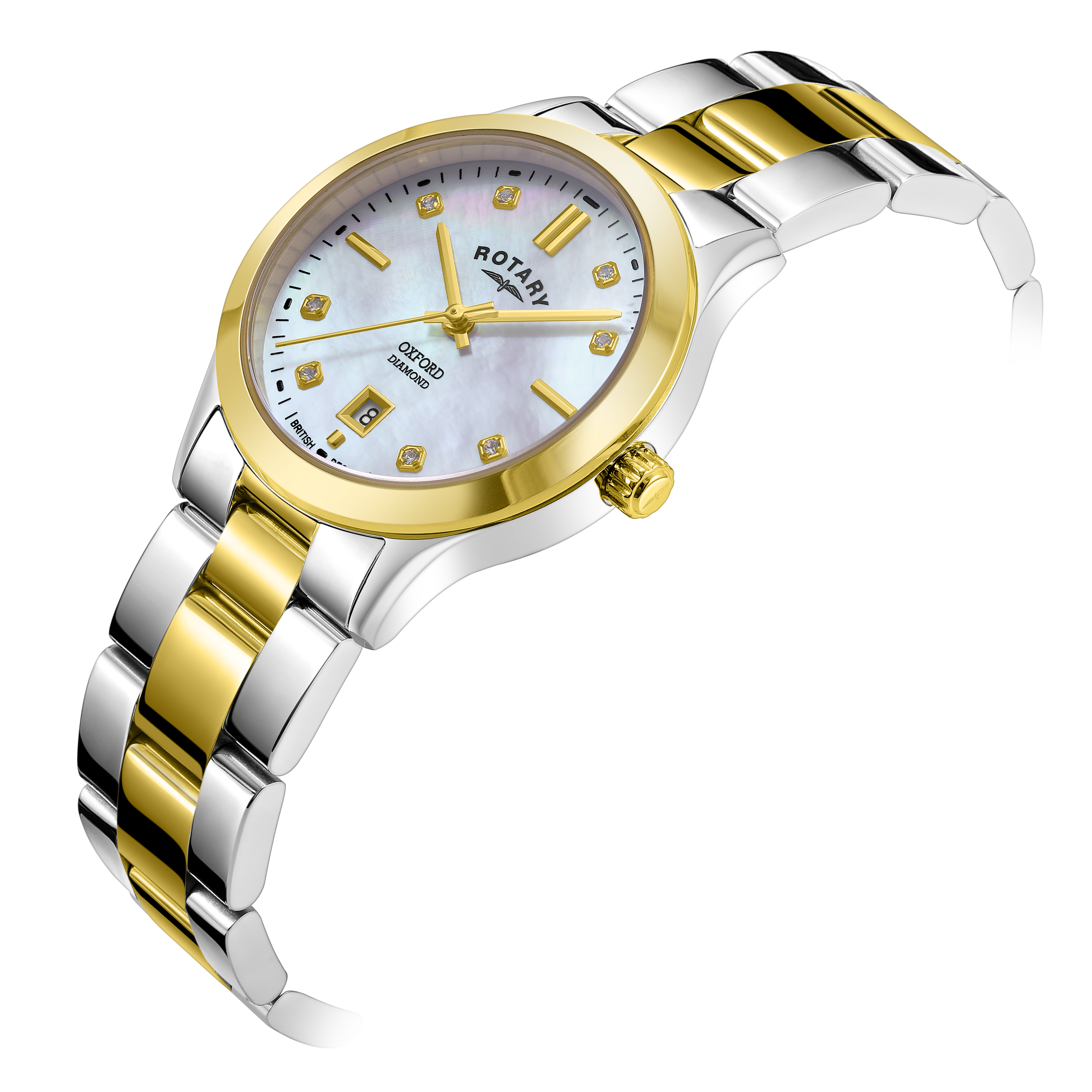 Rotary Contemporary Diamond Watch | LB05521/41/D