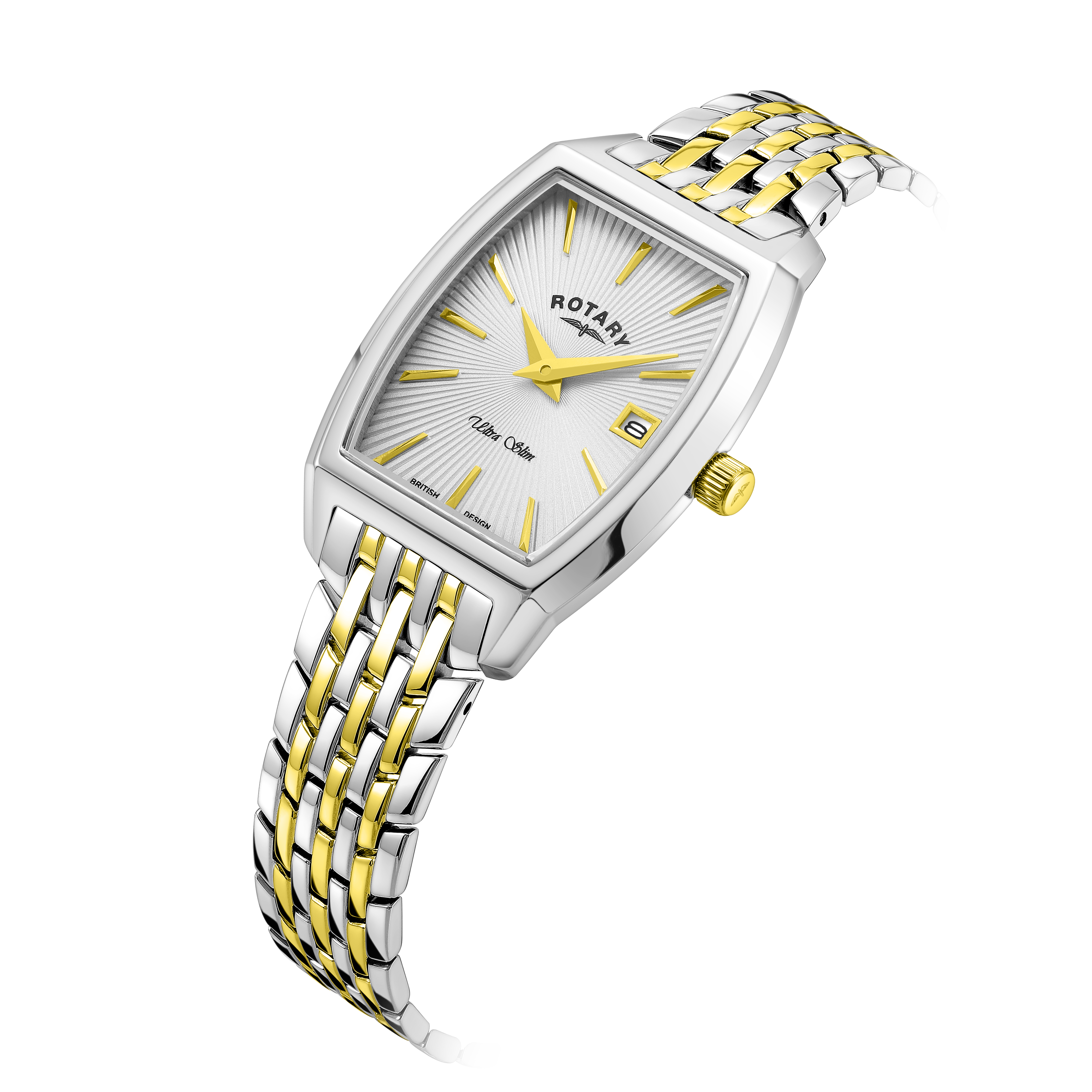 Rotary Ultra Slim Tonneau Watch | LB08016/06