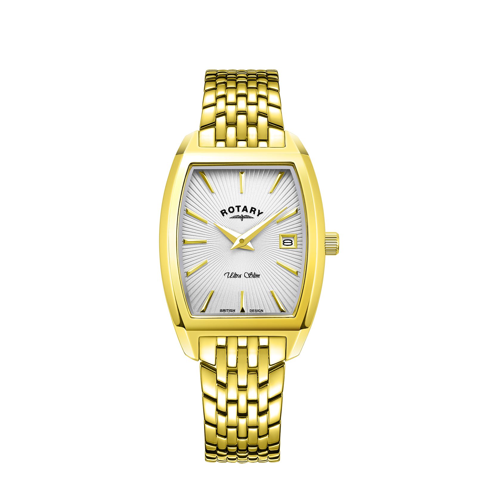 Rotary Ultra Slim Tonneau Watch | LB08018/06