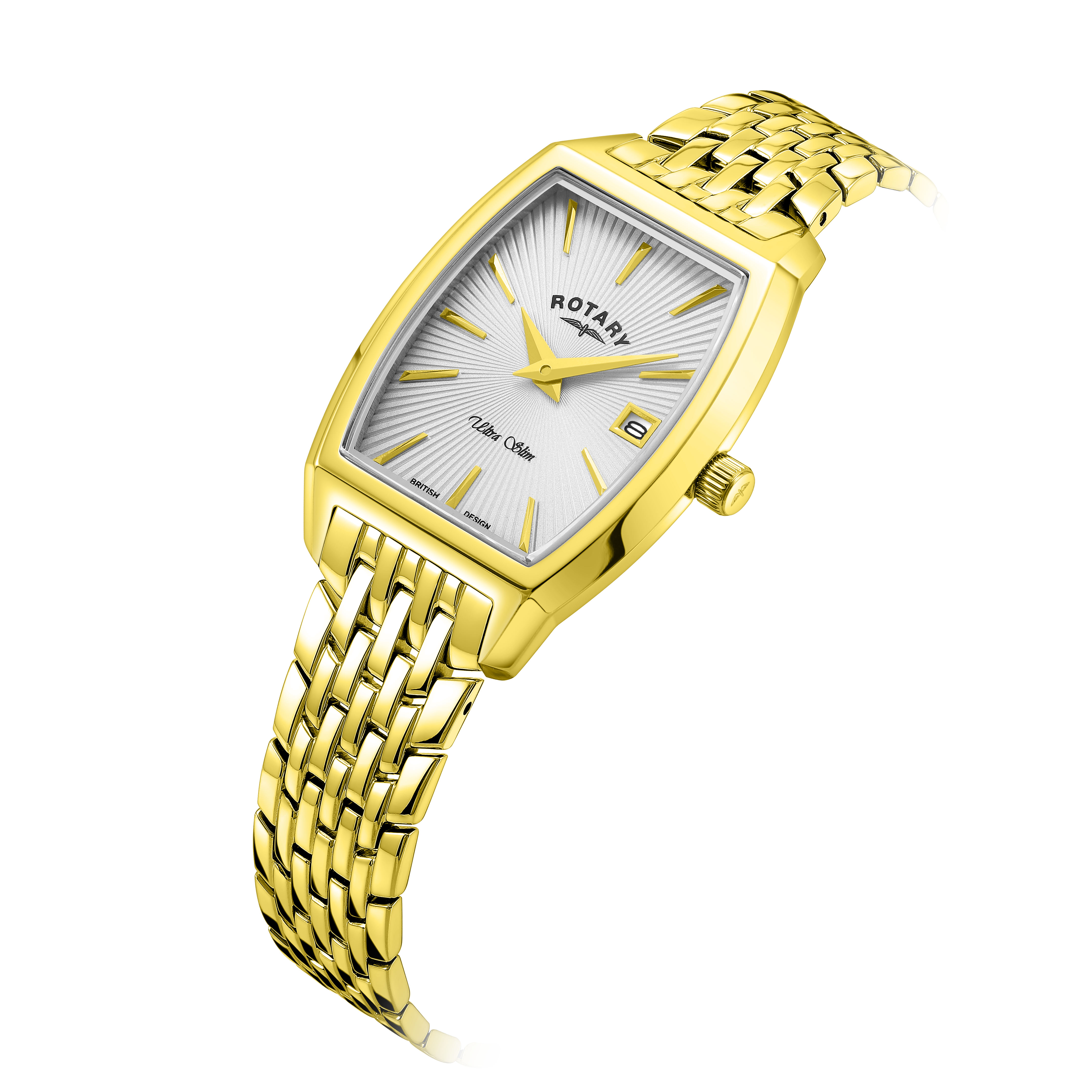 Rotary Ultra Slim Tonneau Watch | LB08018/06