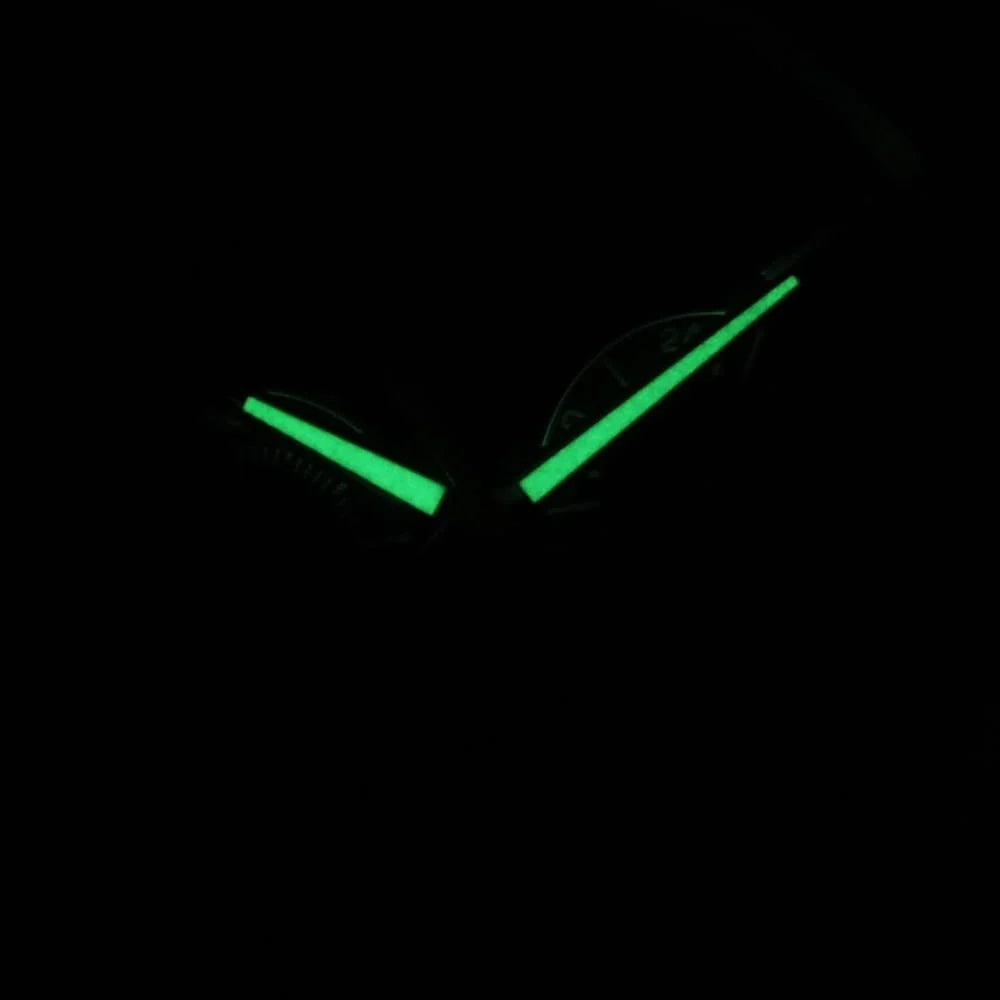 Lorus Black Dial Leather Strap Chronograph Men's Watch | RT379KX9