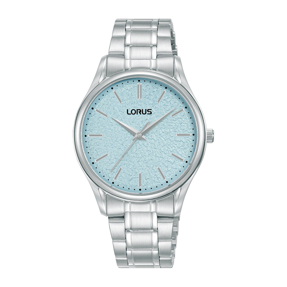 Lorus Stainless Steel Light Blue Dial Women’s Watch | RG215WX9