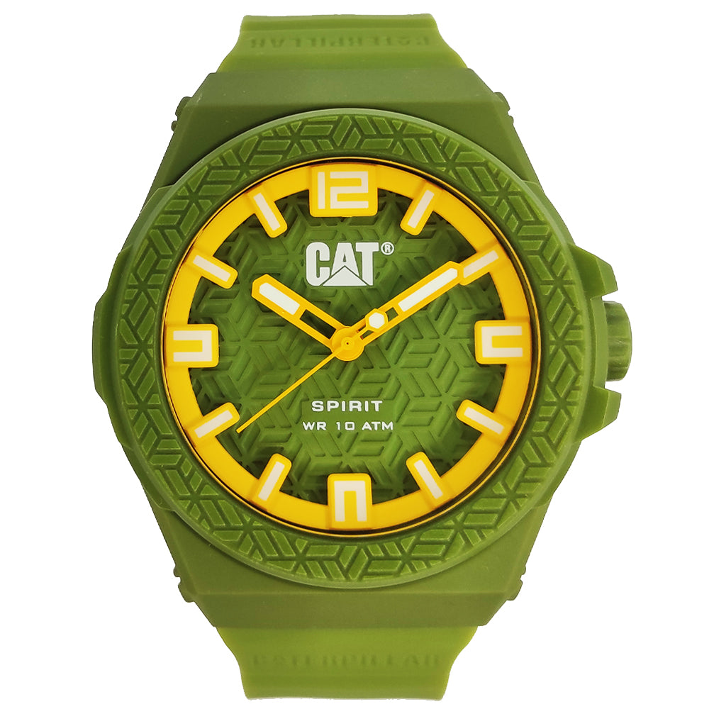 CAT Silicone Green Men's Watch | LO.131.23.317
