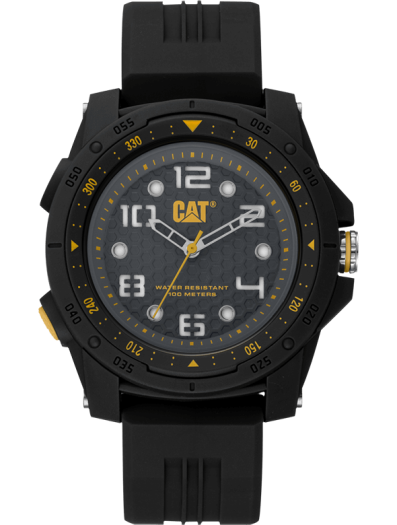 CAT Black Rubber Men's Watch | LP.160.21.131