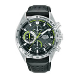 Lorus Black Sunray Dial Sports Men's Watch | RM315JX9