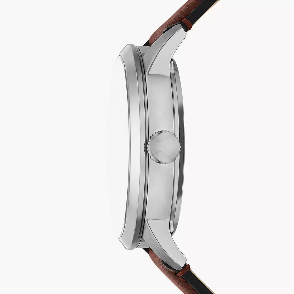 Fossil Townsman Automatic Brown Leather Watch | ME3267
