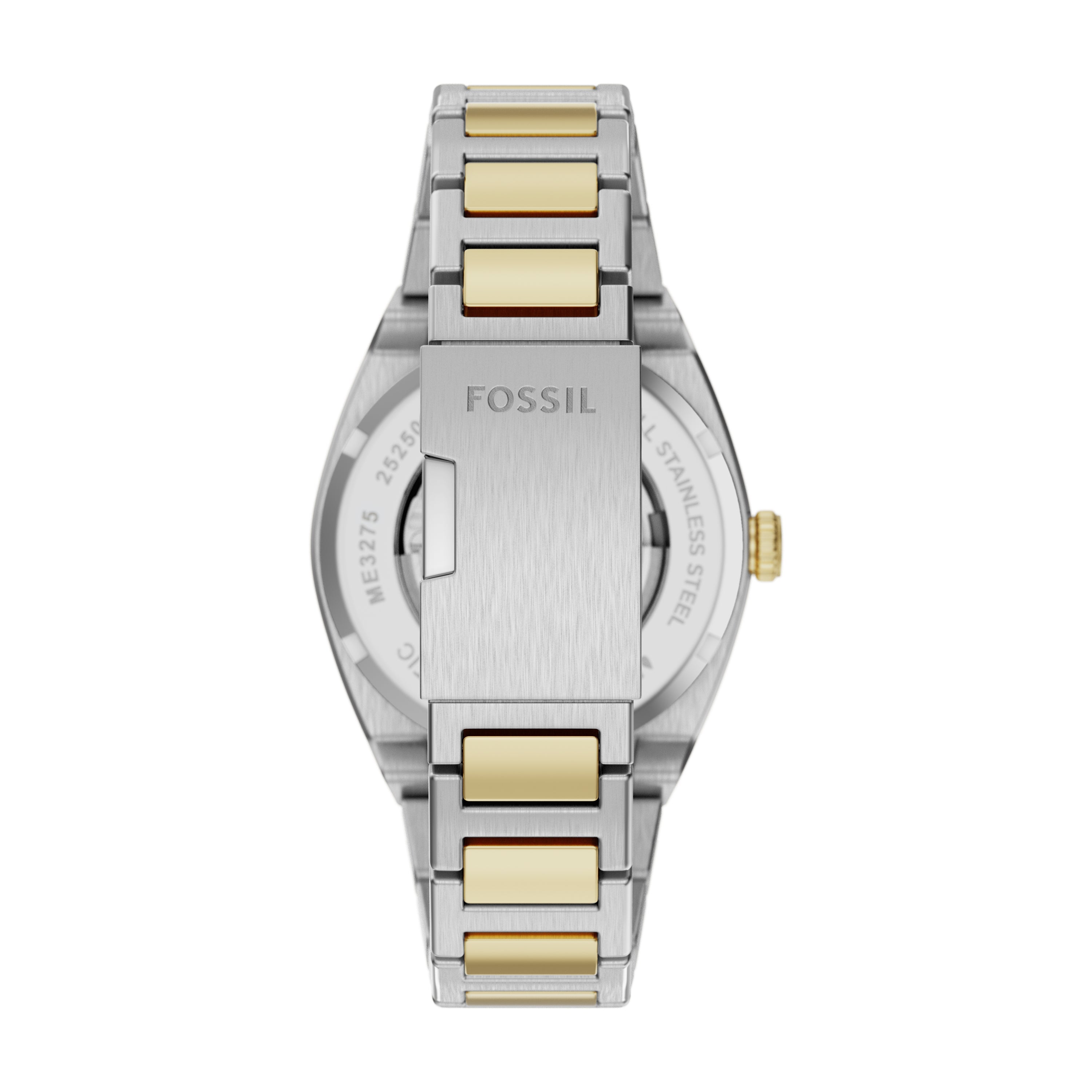 Fossil Everett Automatic Two-Tone Stainless Steel Men's Watch | ME3275