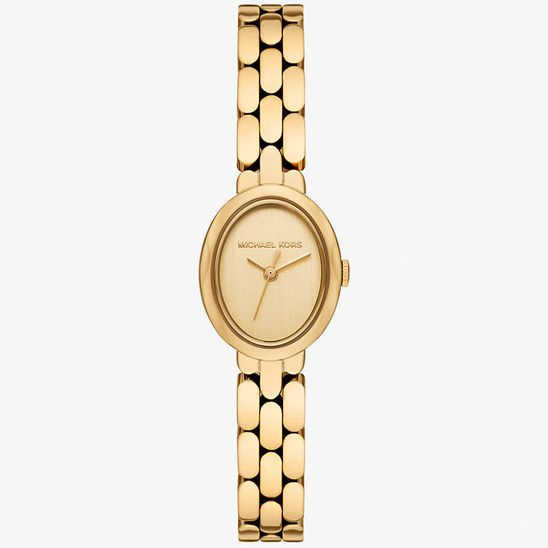 Michael Kors Maude Gold & Gold Stainless Steel 21mm Women's Watch | MK4955