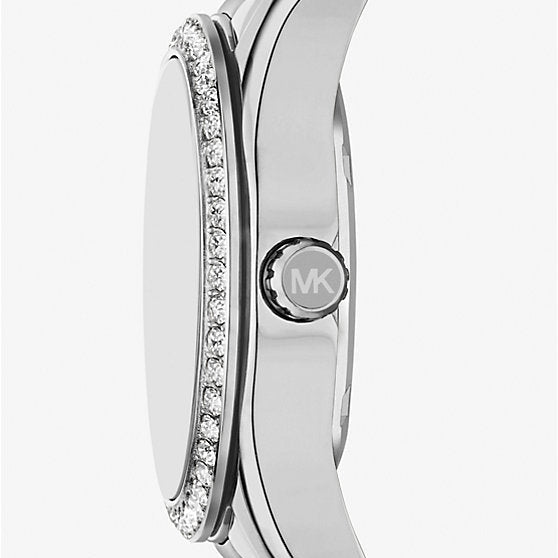 Michael Kors Lexington Silver Chronograph Women's Watch | MK4979