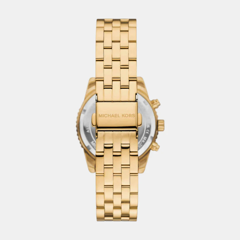 Michael Kors Bryant Chronograph Gold Dial Stainless Steel Women's Watch | MK7530