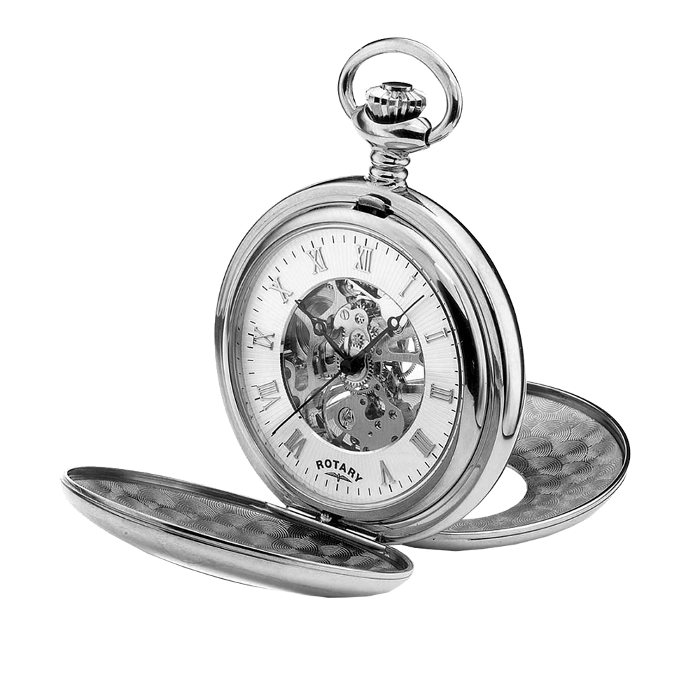 Rotary Skeleton Pocket Watch | MP00712/01