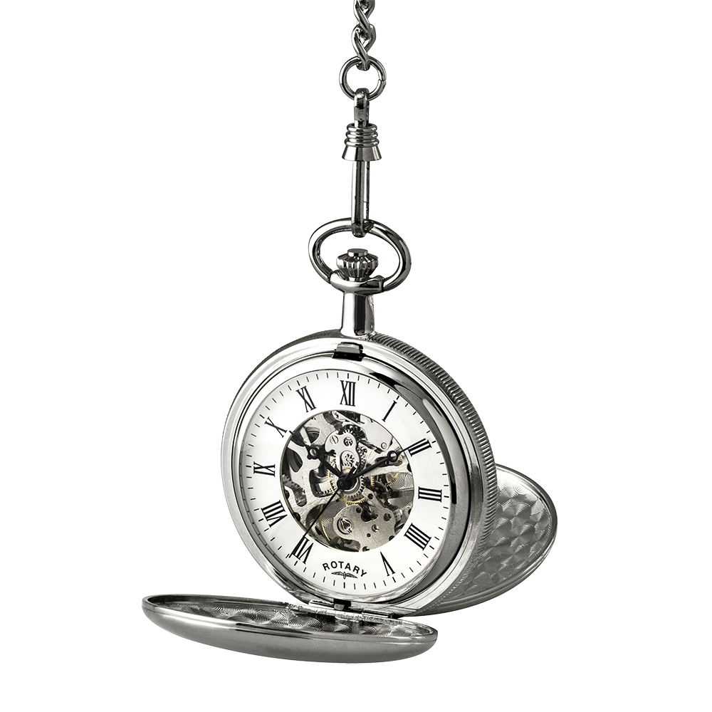 Rotary Skeleton Pocket Watch | MP00726/01