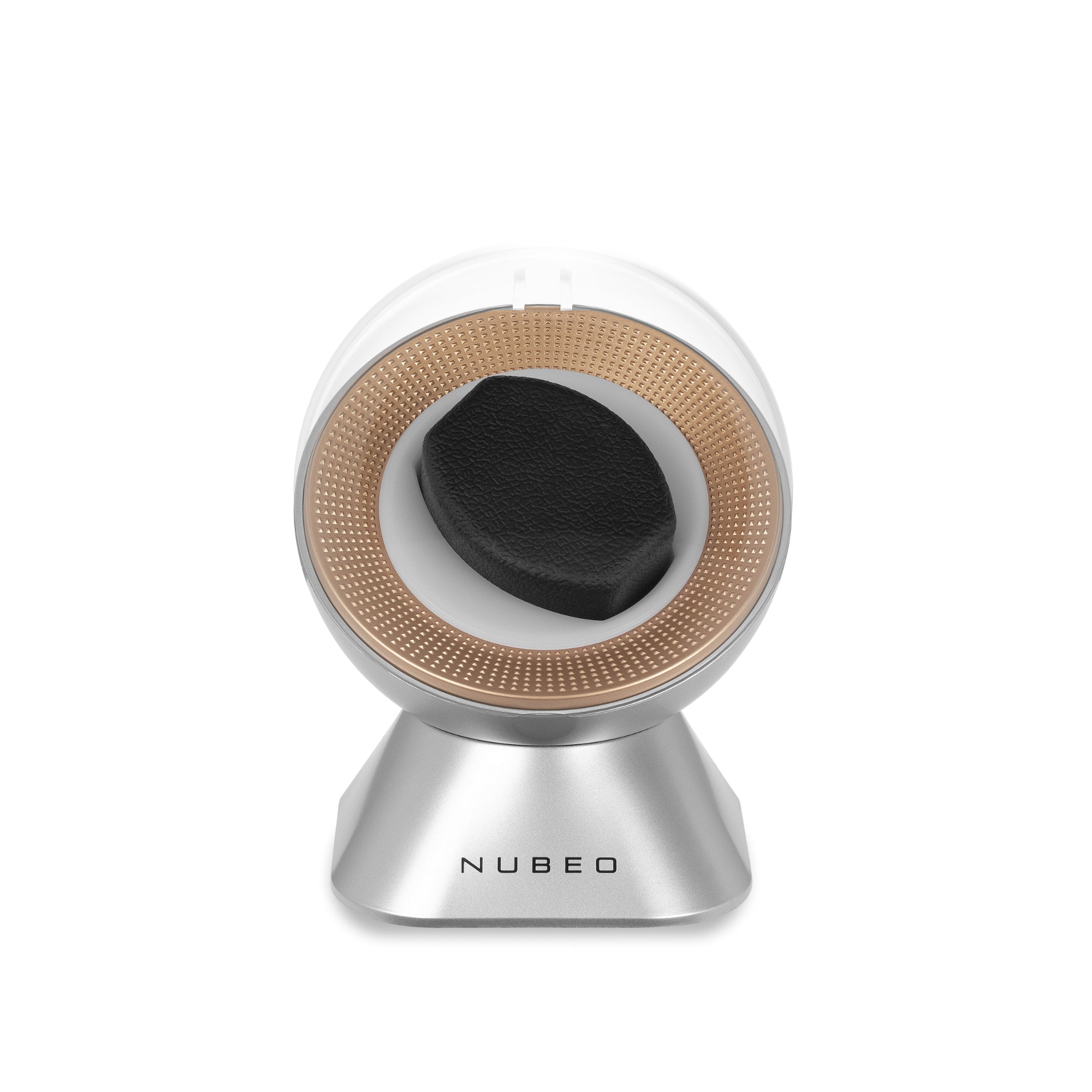 Mainspring Satellite Single Slot Watch Winder - Galaxy Silver | MS-WIN-SAT-02