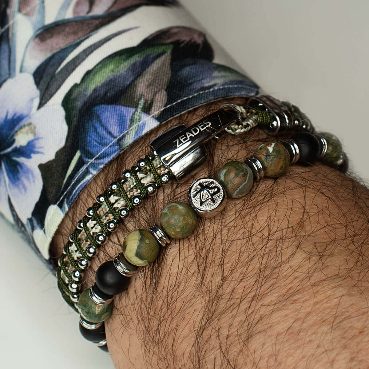 ZEADES MASAWA Eco Khaki Bracelet | ZMB02747