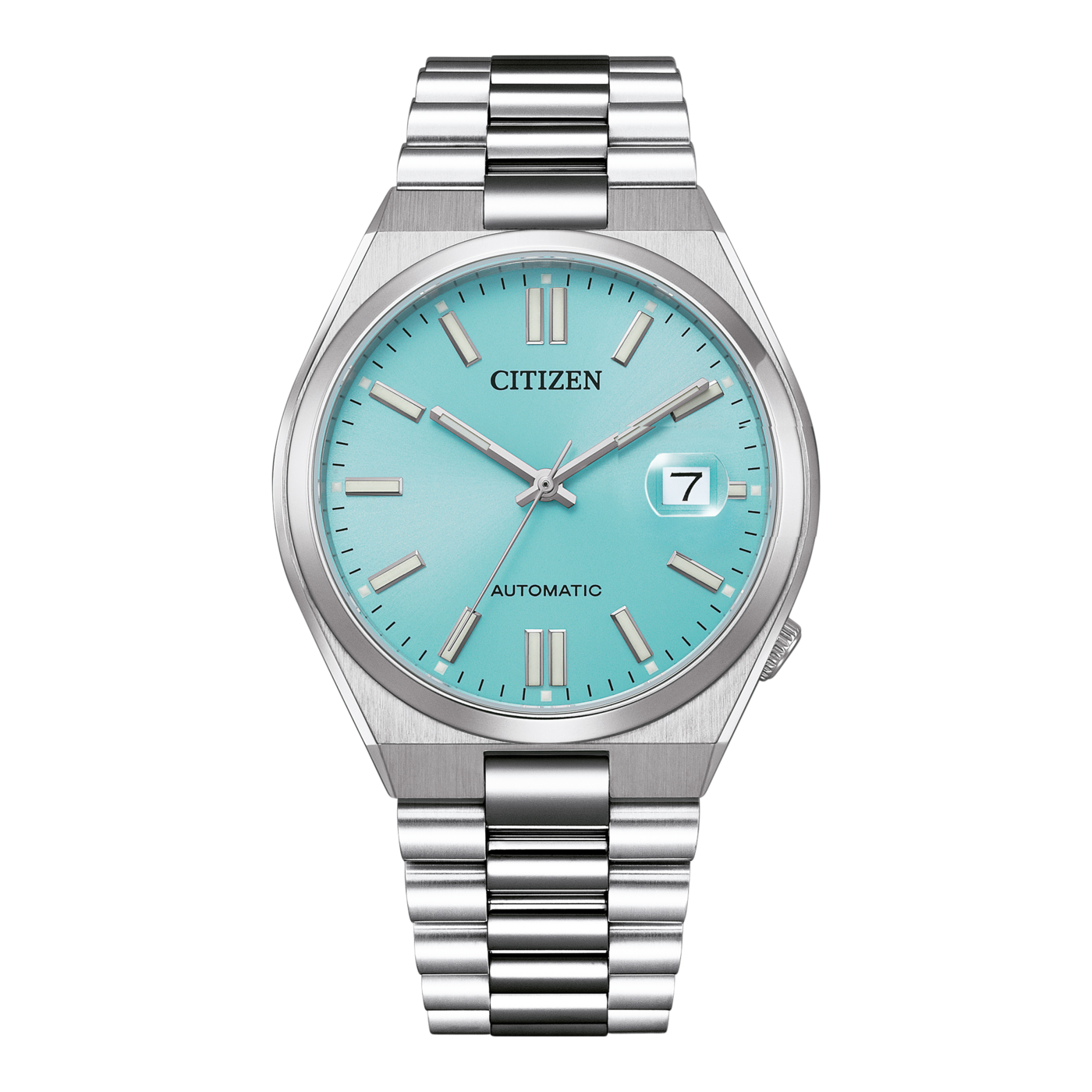 Citizen Tsuyosa Automatic Turquoise Dial Stainless Steel Men's Watch | NJ0151-88M