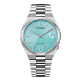 Citizen Tsuyosa Automatic Turquoise Dial Stainless Steel Men's Watch | NJ0151-88M