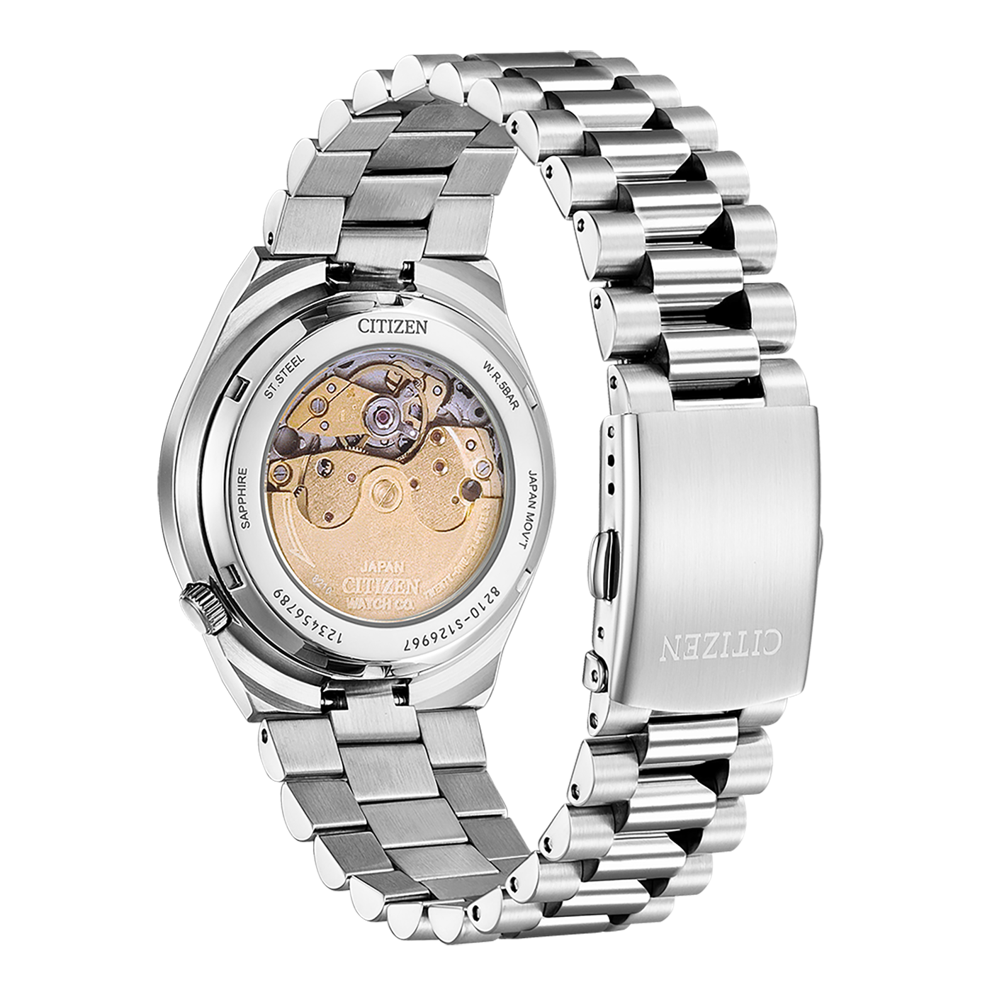 Citizen Tsuyosa Automatic Turquoise Dial Stainless Steel Men's Watch | NJ0151-88M