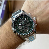Bigotti Green Skeleton Multi-Dial Stainless Steel Men's Watch | BG.1.10578-4