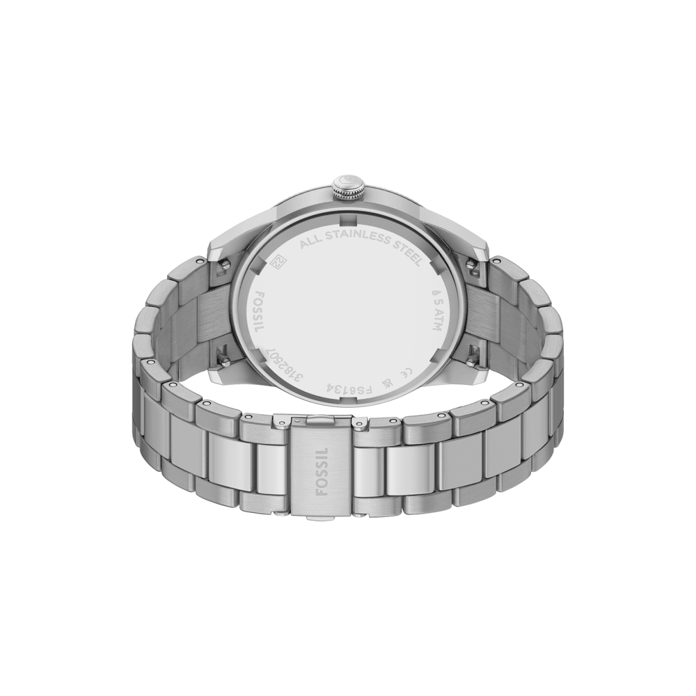 Fossil Pearson Blue Dial and Steel Bracelet 42mm Men's Watch | FS6134