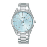 Lorus Stainless Steel Light Blue Dial Women's Watch | RG209WX9