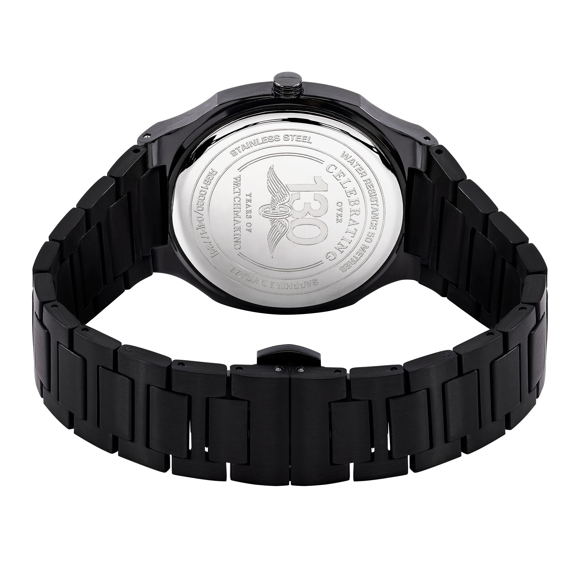 Rotary Men's Heritage Slim Blk PVD Watch | RGB10020/04