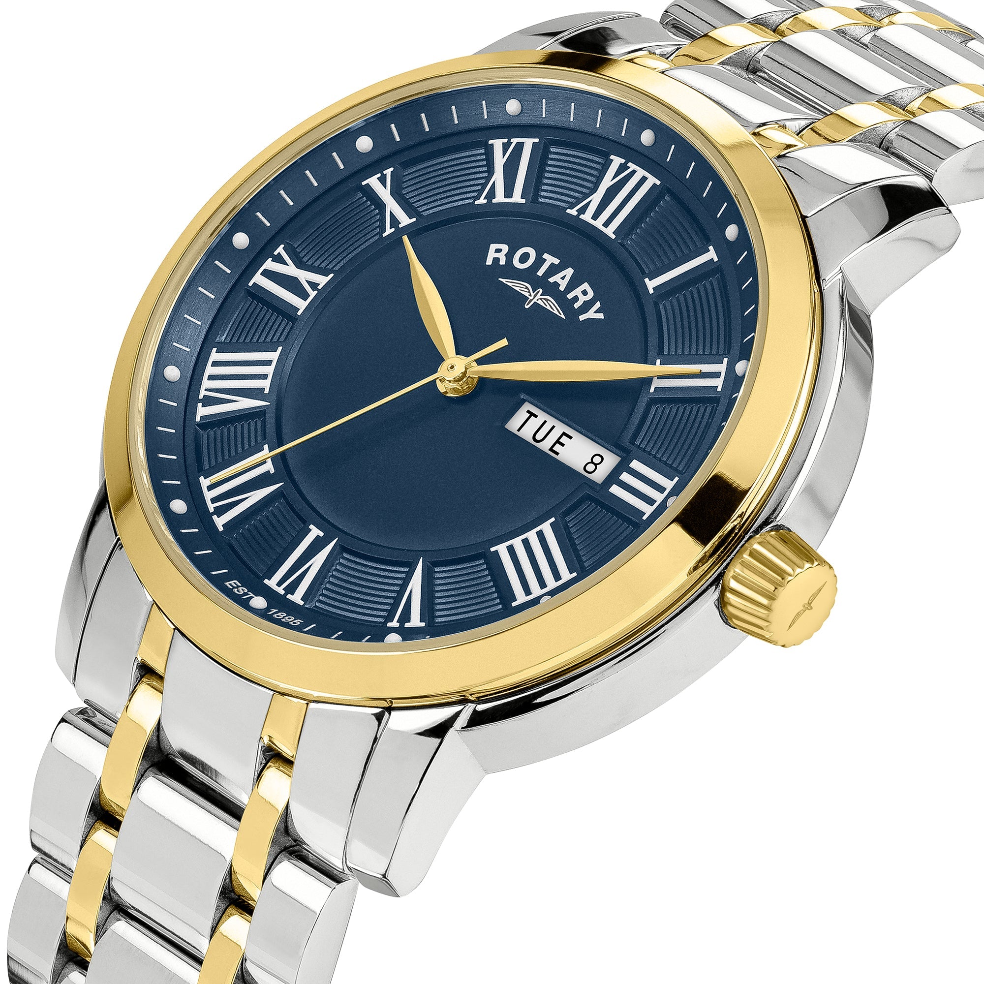 Rotary Men's Heritage Two Tone Steel Watch | RGB10021/05