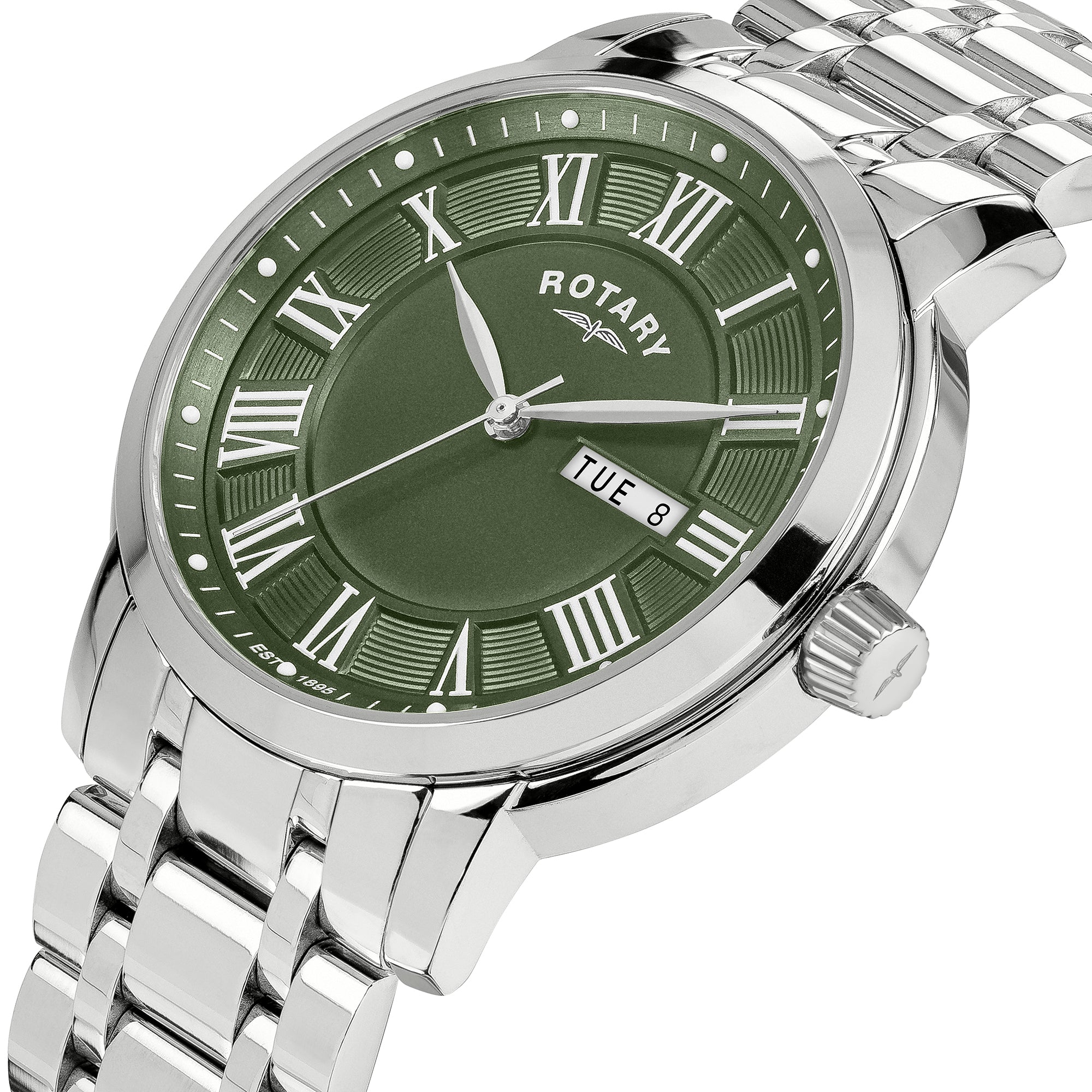 Rotary Men's Heritage Steel Watch | RGB10023/24