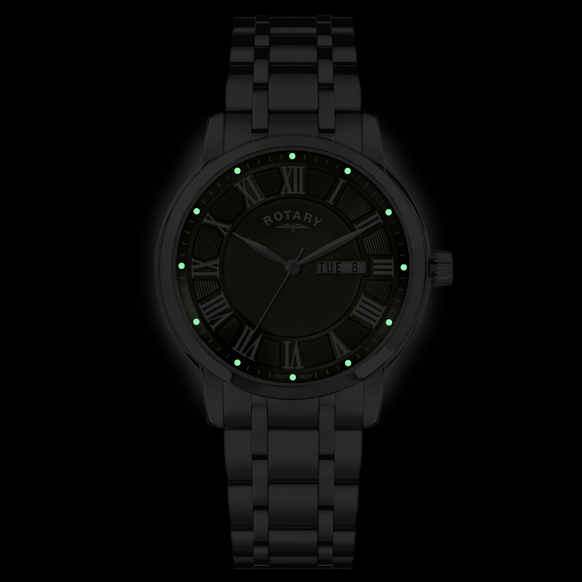 Rotary Men's Heritage Steel Watch | RGB10023/24